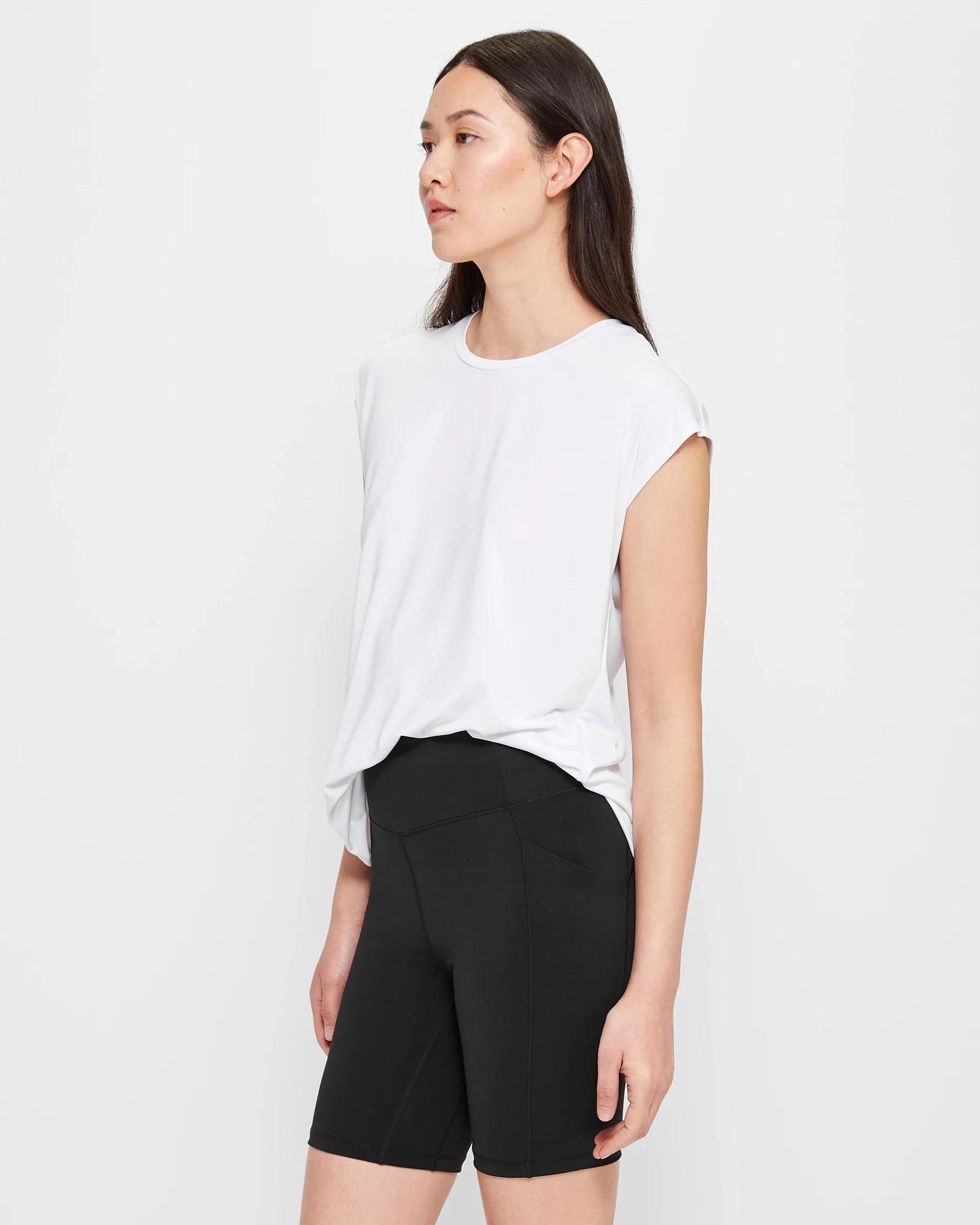 3 Target Active Infinity Sculpt High Rise Bike Shorts BLACK, 3 of 6