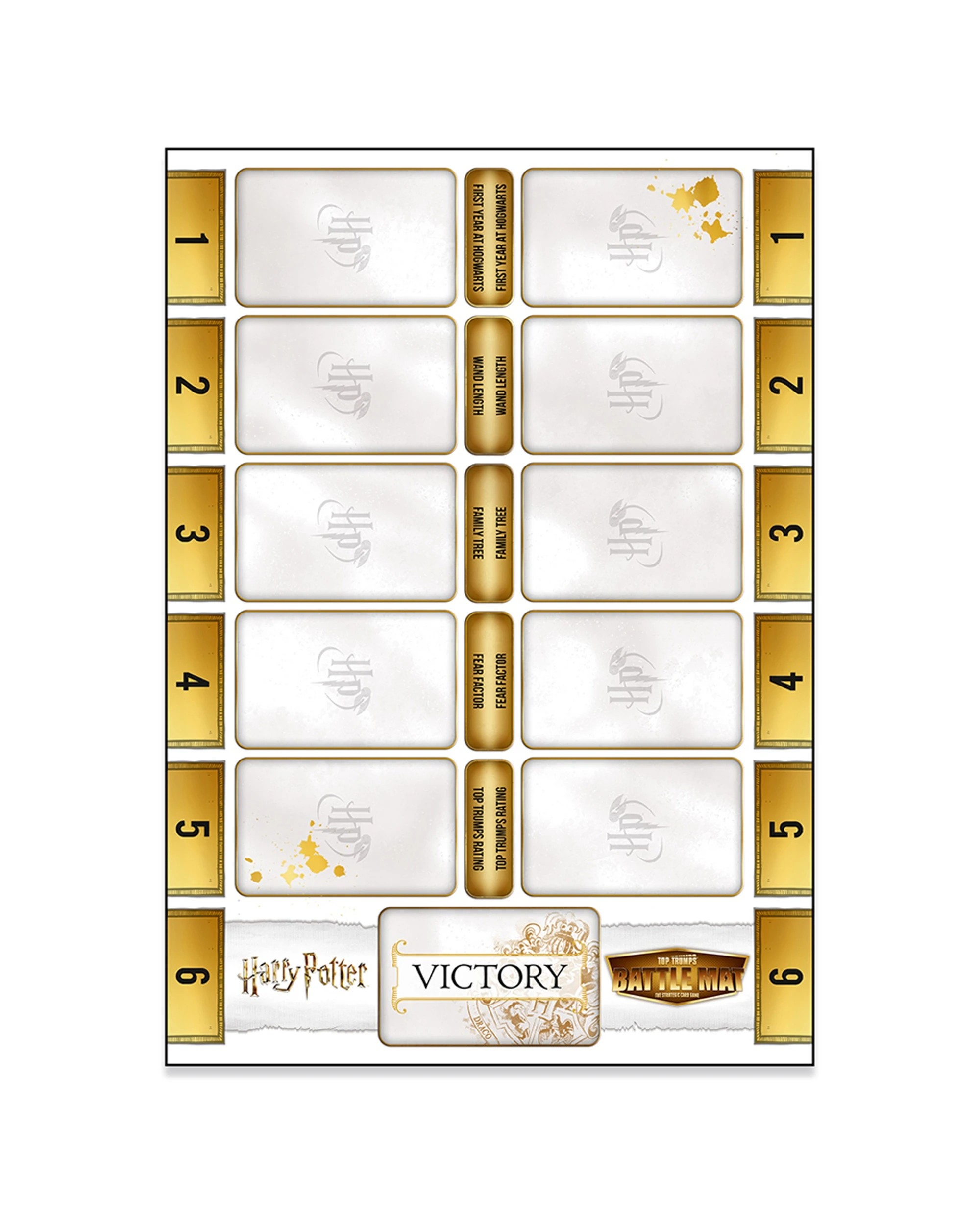 3 TOP TRUMPS Harry Potter Wizarding World Battle Mat Kids Family Board Game - Multi, 3 of 4