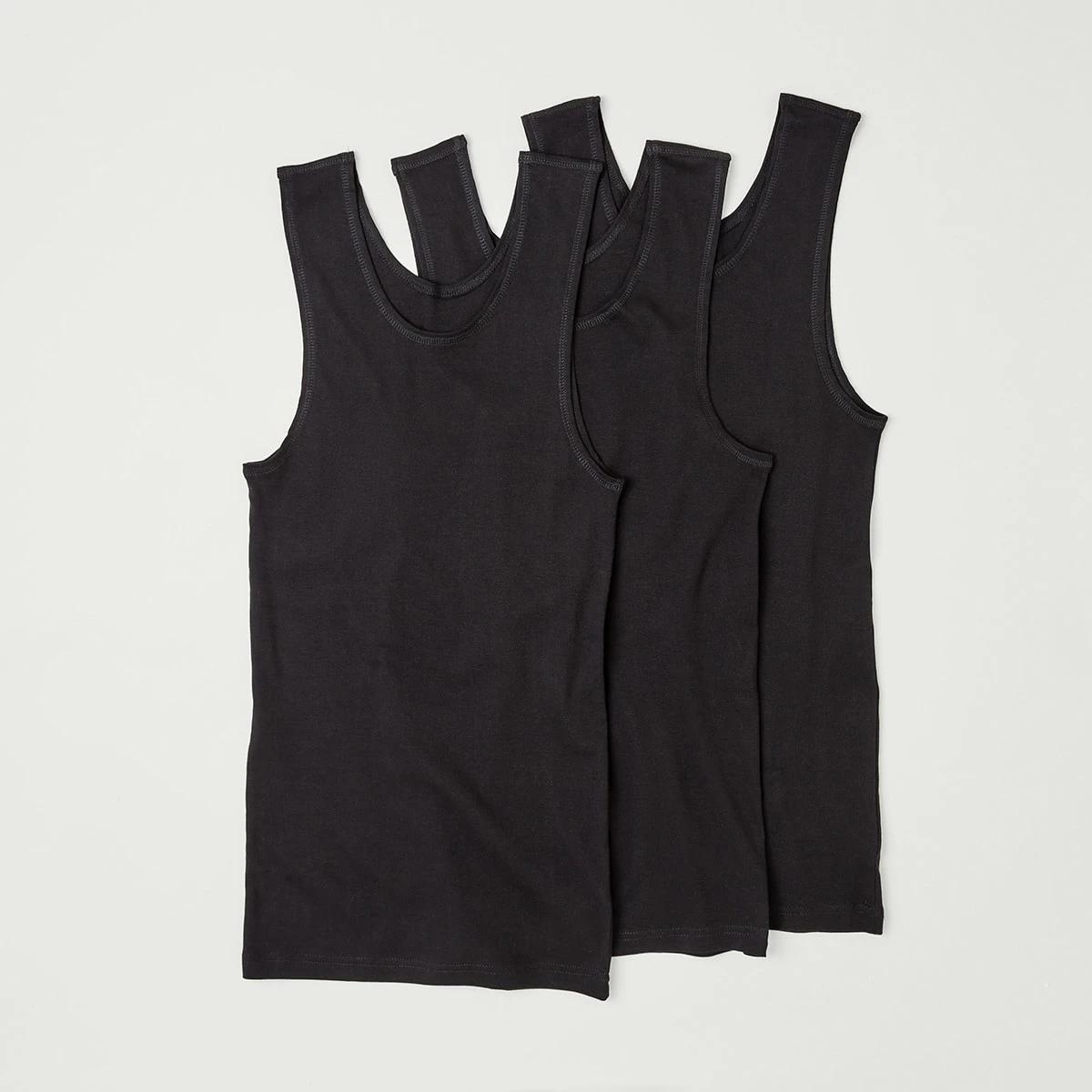 5 3 Pack Singlets Black, 5 of 6