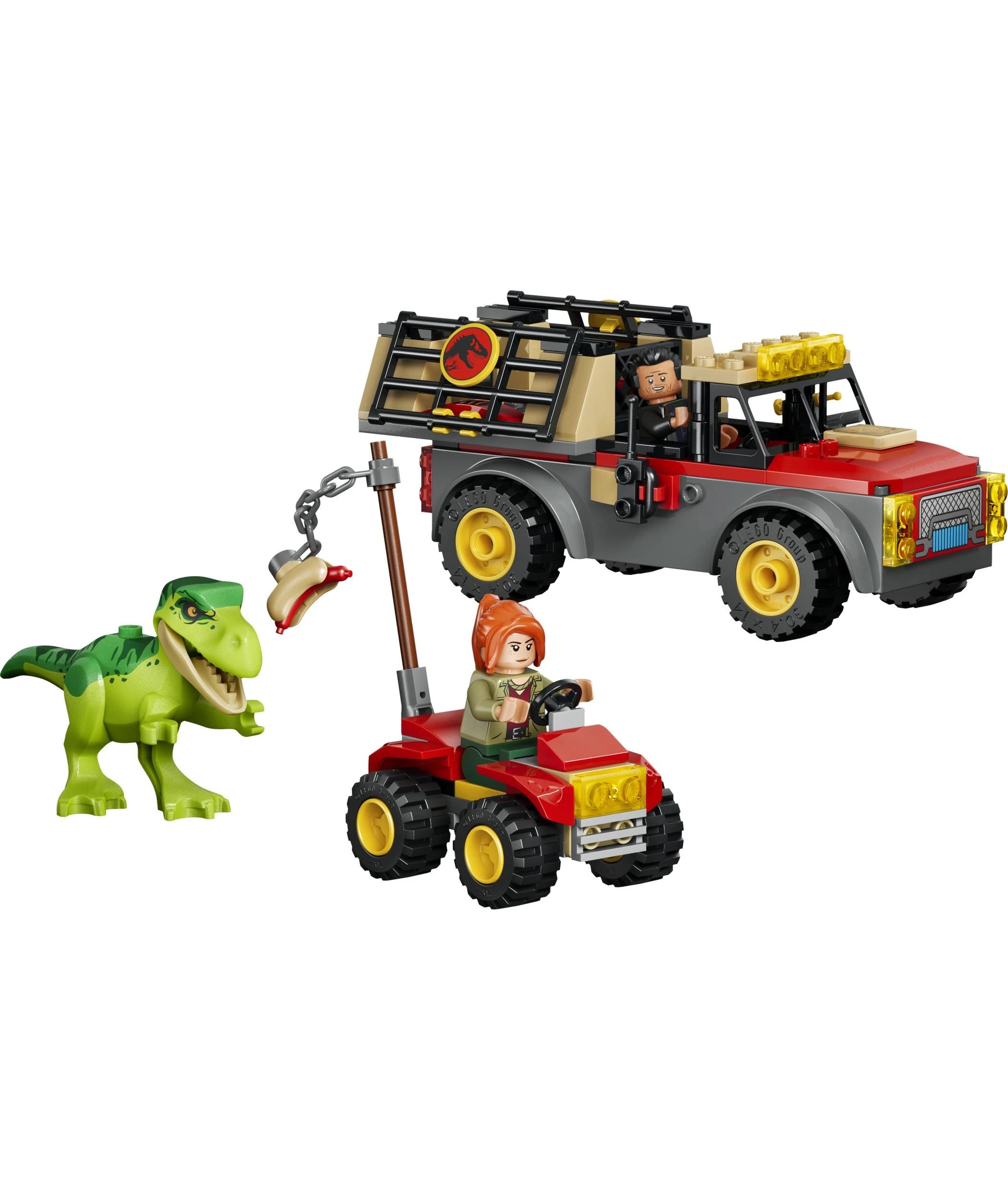 2 LEGO Jurassic World Young T. rex Transport Truck 77978, 2 of 10