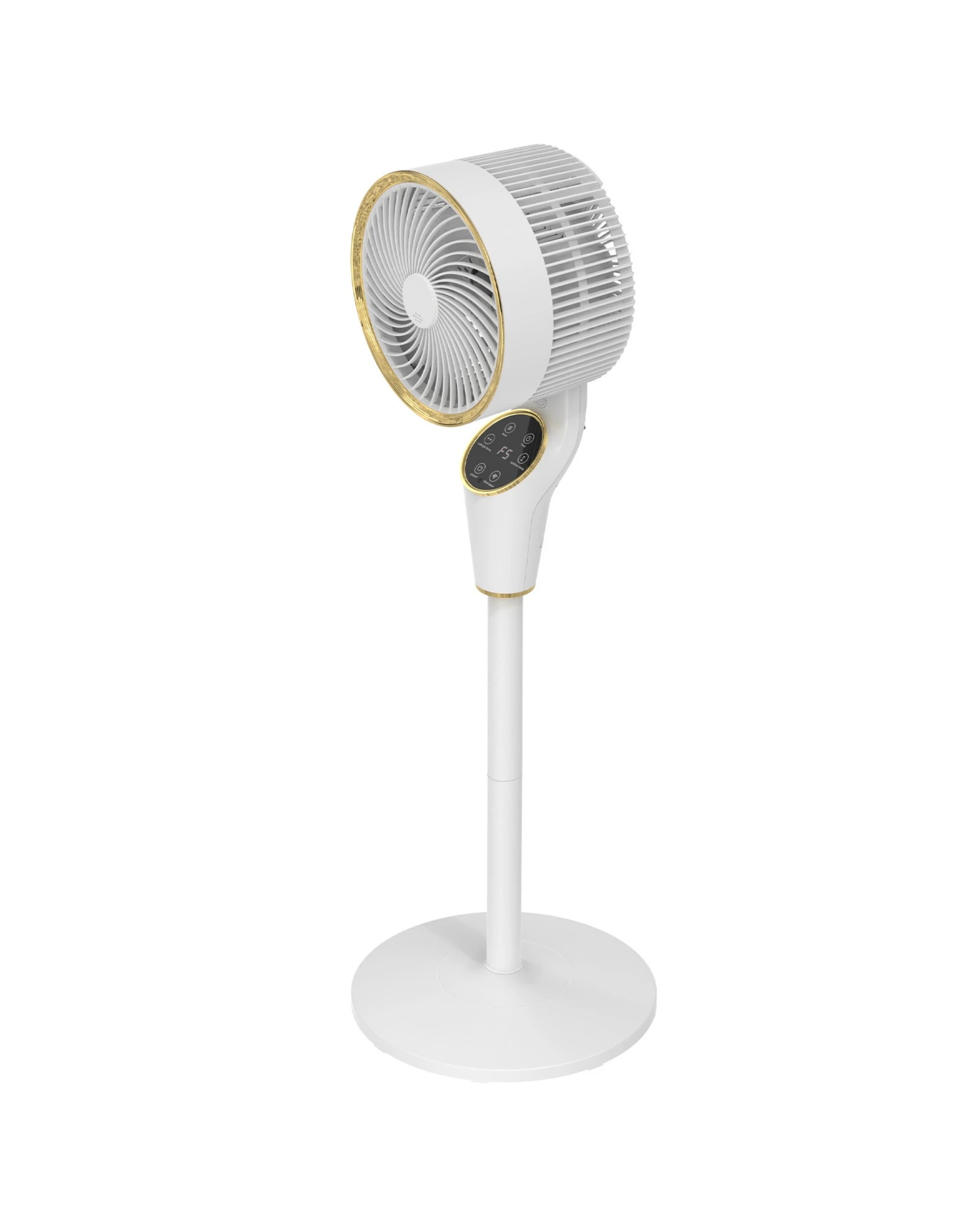 4 Advwin Pedestal Fan, 97cm Air Circulator Fan for Whole Room, 8-Speed 3-Mode,Remote,Adjustable Height, 4 of 7