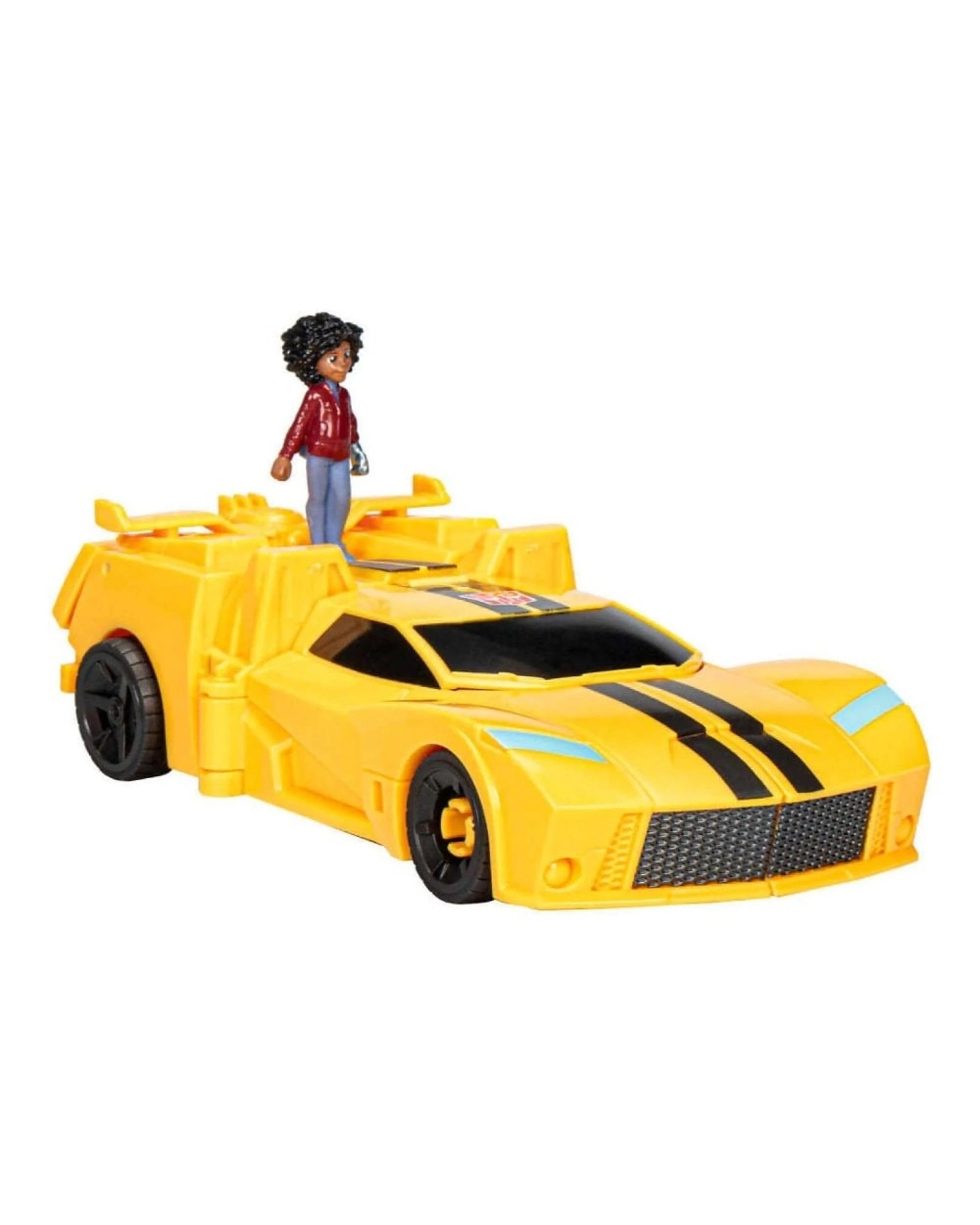 2 Transformers Earthspark Spin Changer Bumblebee and Mo Malto Action Figure, 2 of 5