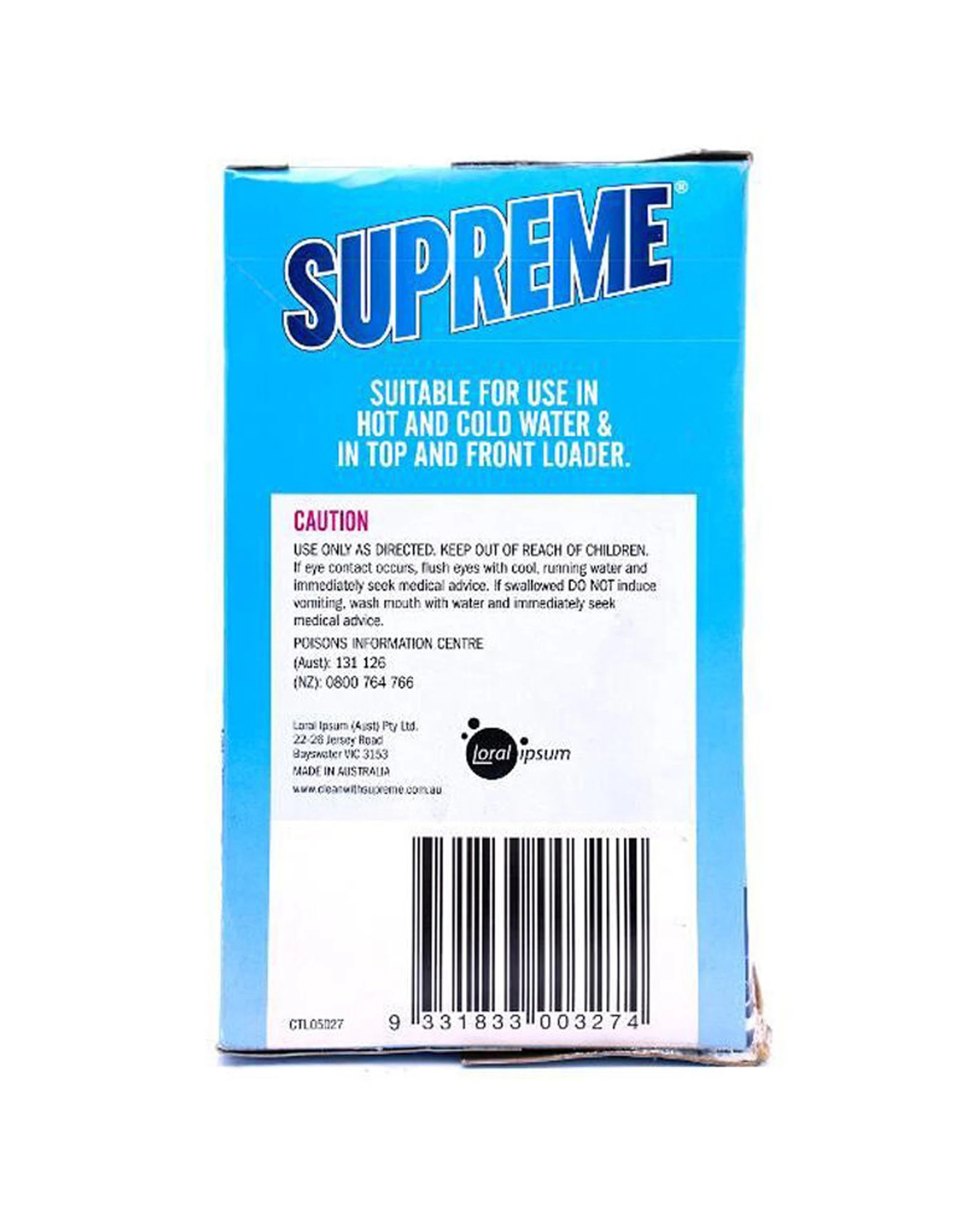 4 Supreme 2PK Laundry Powder Ultra Concentrated Washing Powder 5kg Pack - Multi, 4 of 4