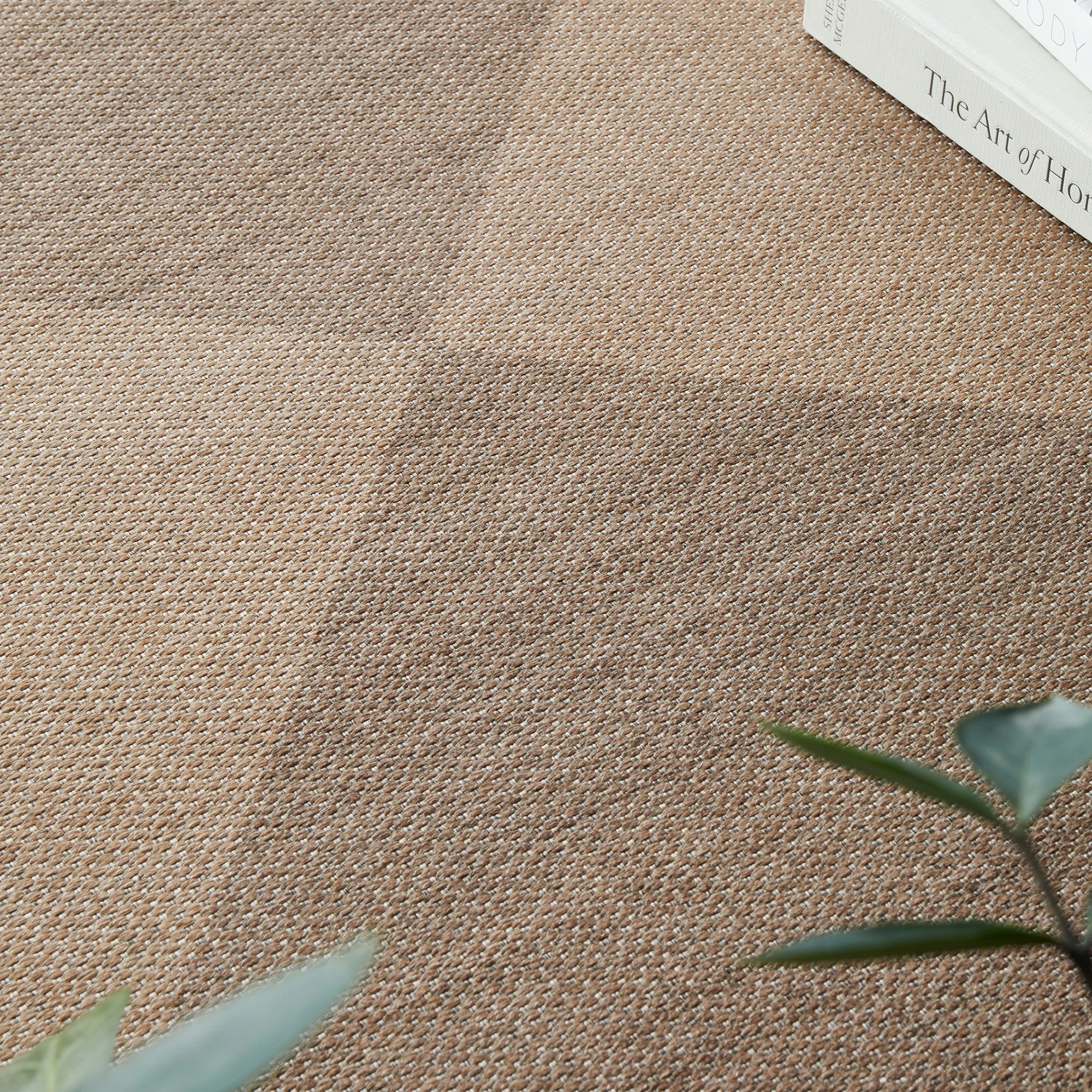 3 Common Ground Rugs Soleil Inesh 270x180cm - Large Outdoor Rug - Brown, 3 of 7