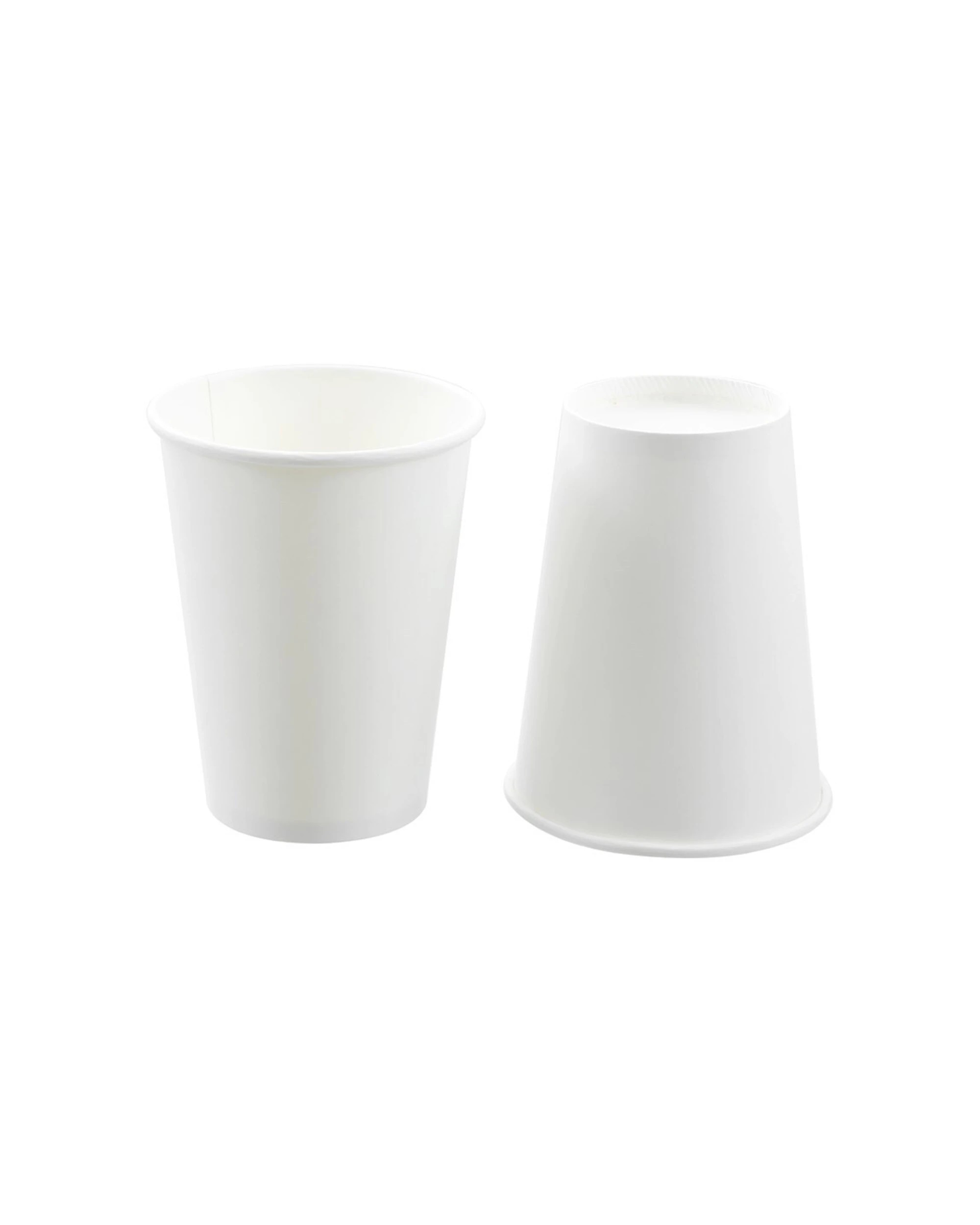 2 Lemon & Lime 8x 30PK 360ml Disposable Eco Paper Cup Biodegradable Set - White, 2 of 6