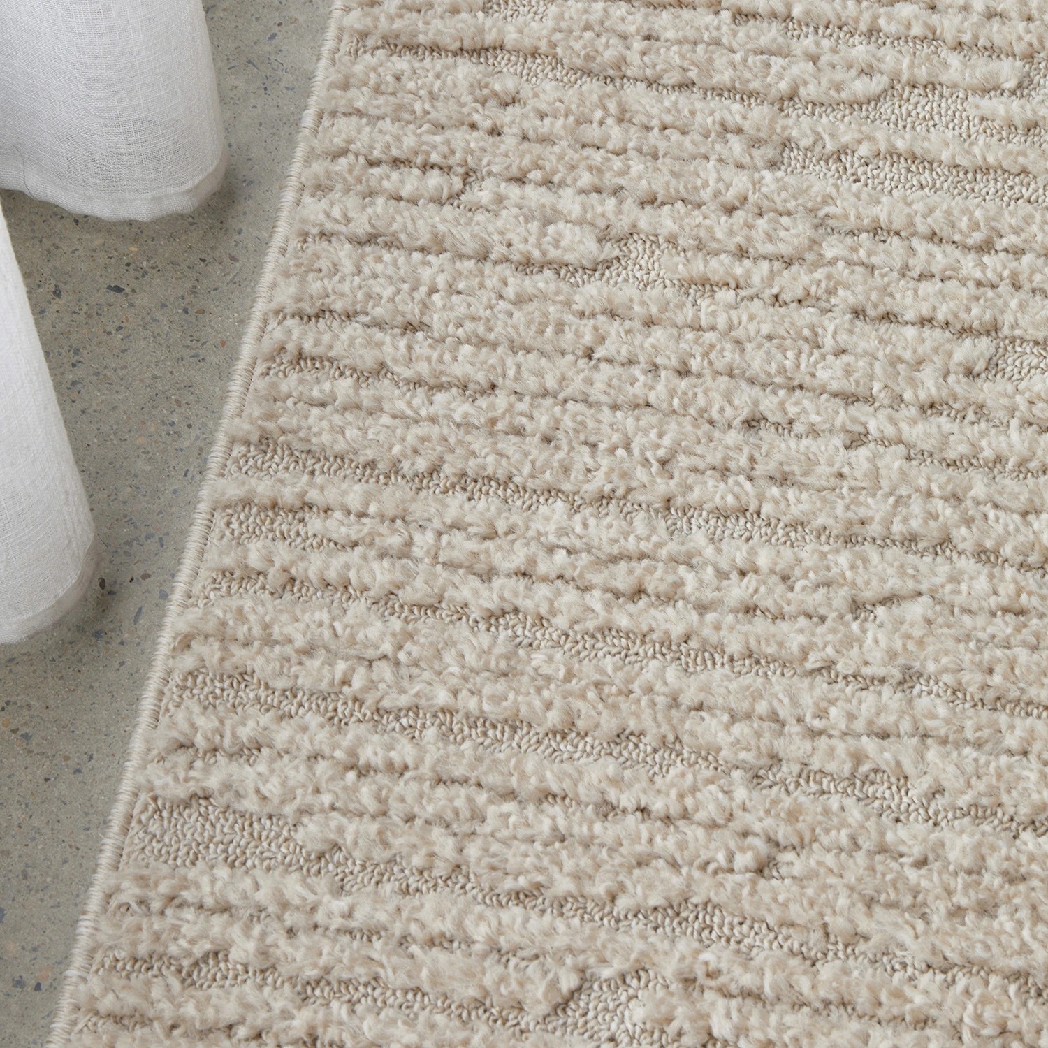 6 Common Ground Rugs Safflower Suri 230x160cm - Medium Pet Friendly Floor Rug - Beige - Natural, 6 of 7