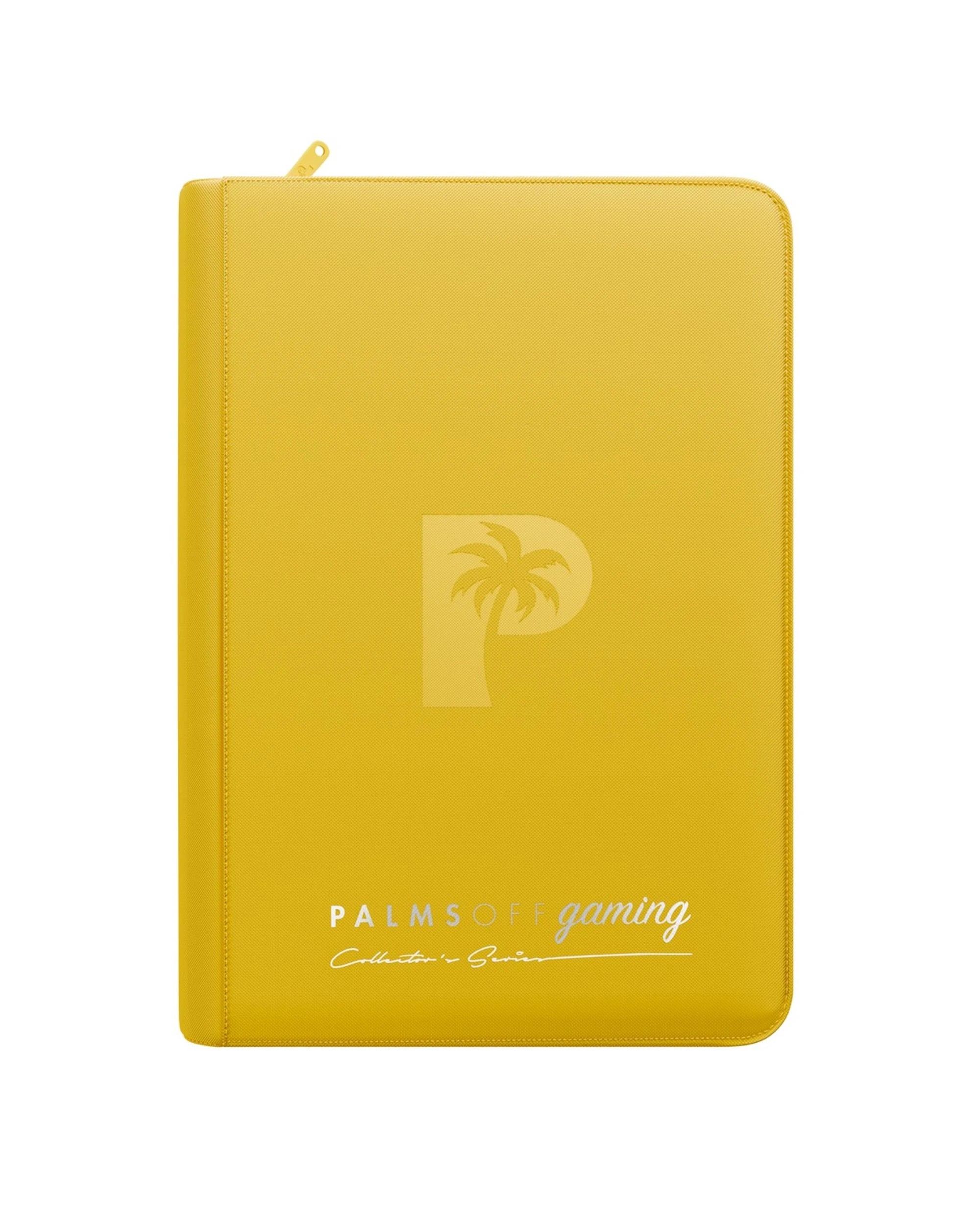 7 Palms Off Gaming Collector's Series 4 Pocket Zip Binder - Yellow, 7 of 8