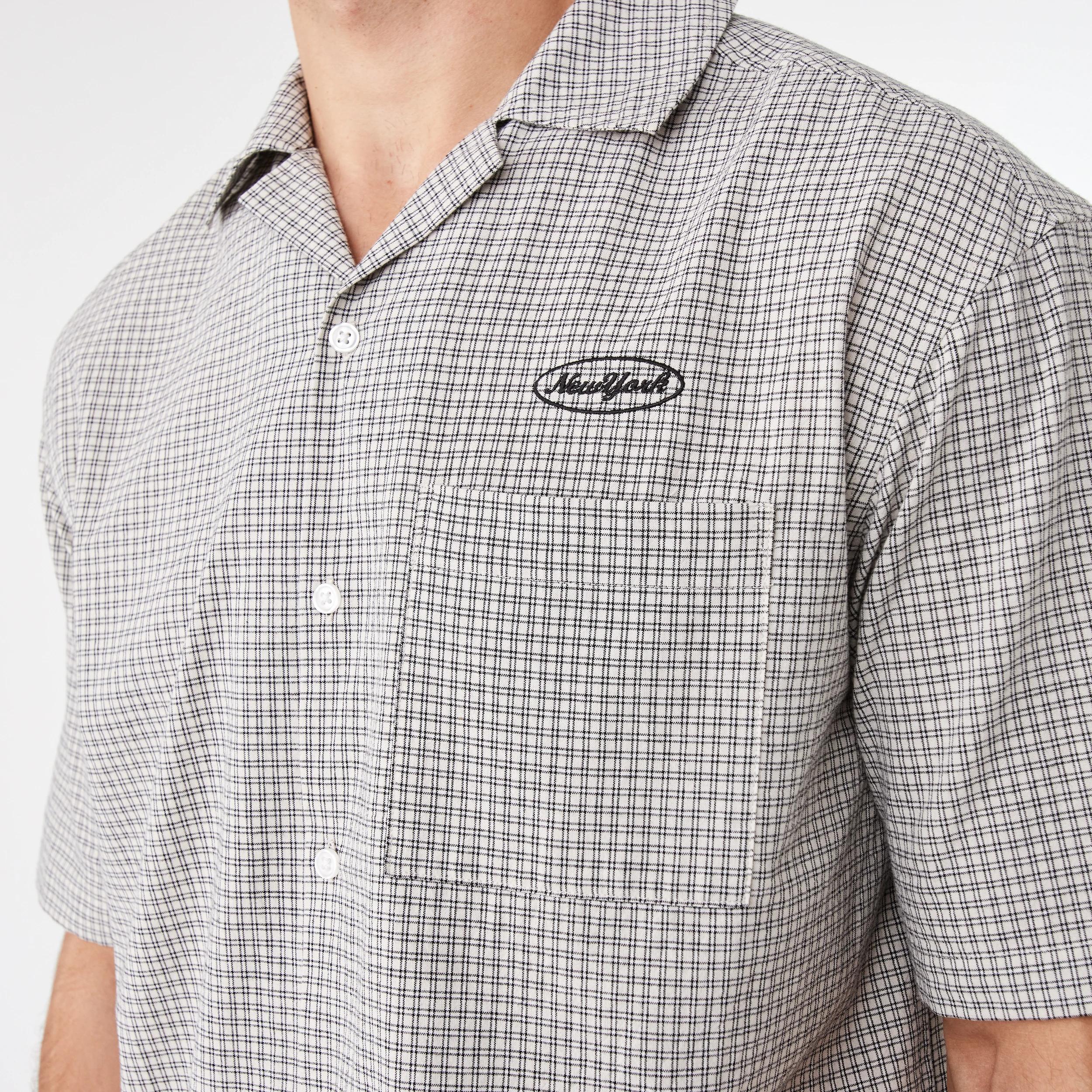 6 Short Sleeve Boxy Shirt Bge Ntrl, 6 of 8