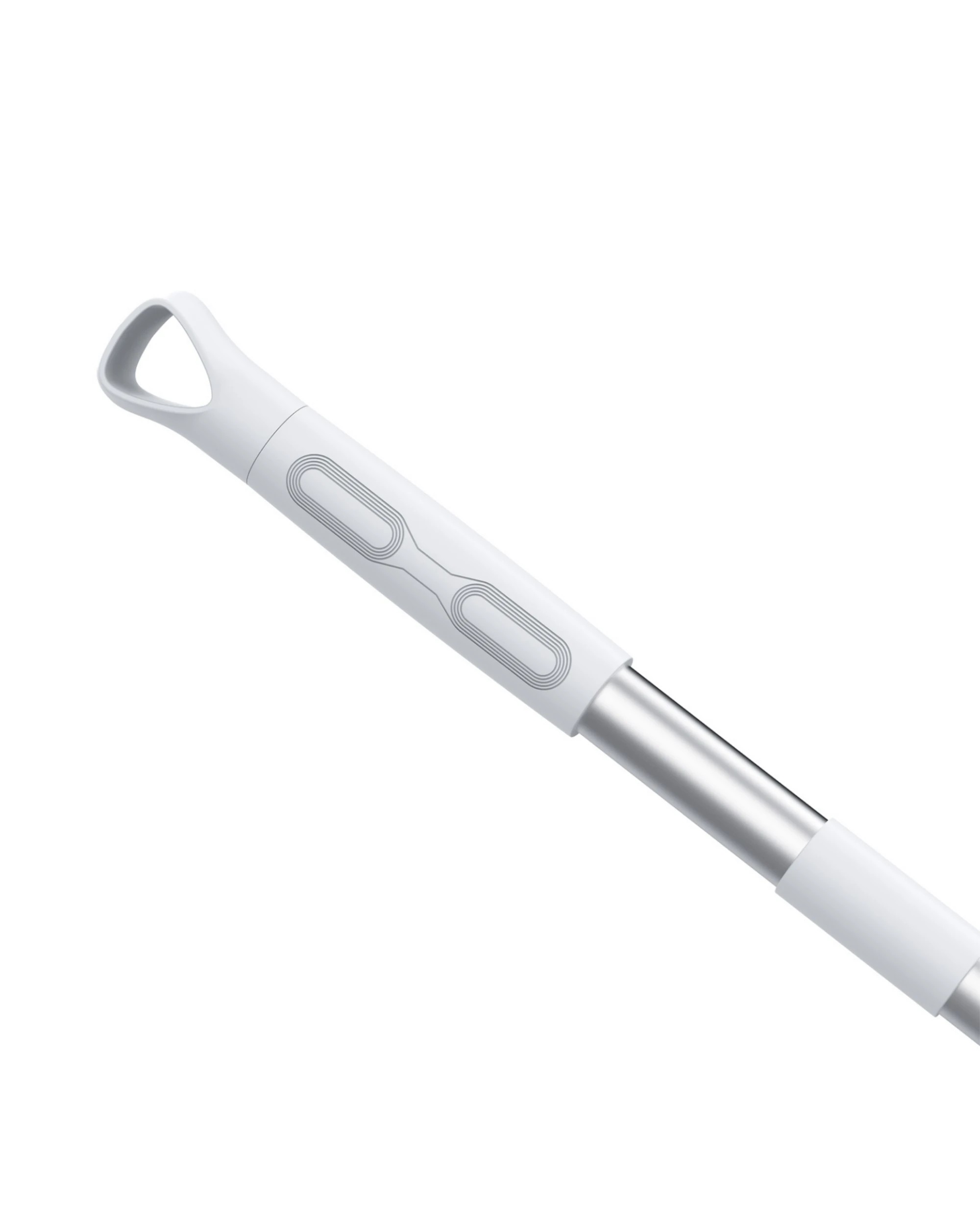4 Yopower Electric Spin Scrubber Adj. Length with 7 Replaceable Brush - White, 4 of 5