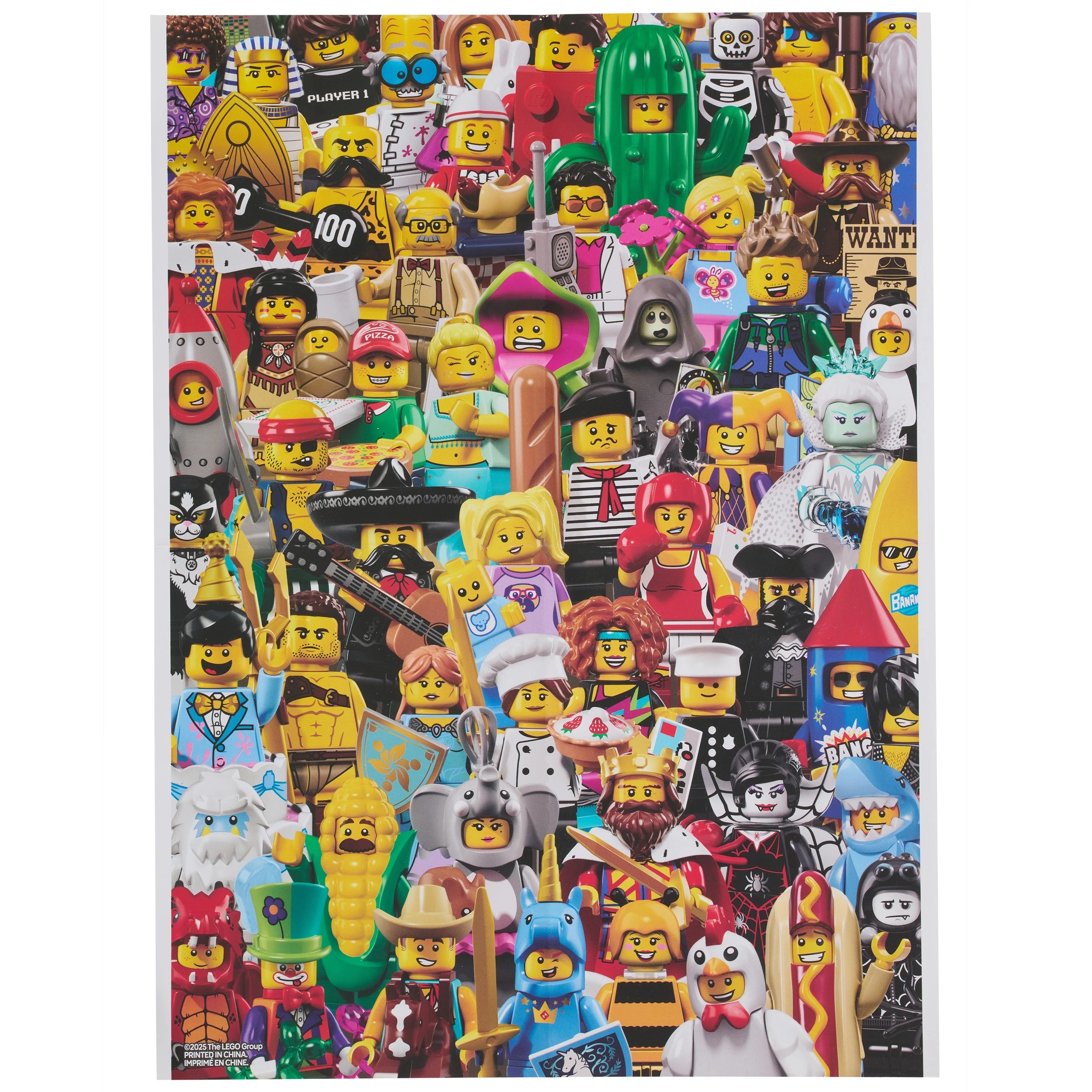 4 Lego Minifig Puzzle 500 Piece - Multi, 4 of 8
