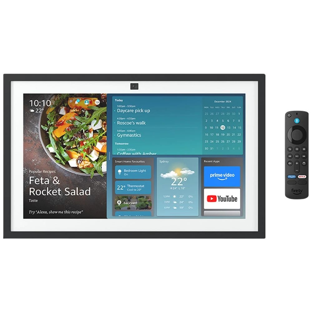 1 Amazon Echo Show 15 Black with Remote, 1 of 7