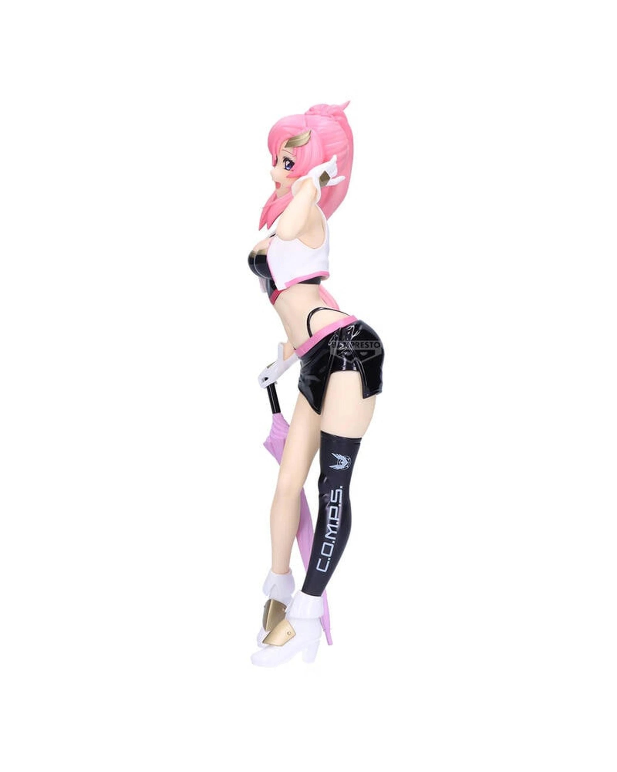 4 Banpresto Glitter and Glamours Mobile Suit Gundam Seed Freedom Lacus Clyne Racing Version Figure, 4 of 4