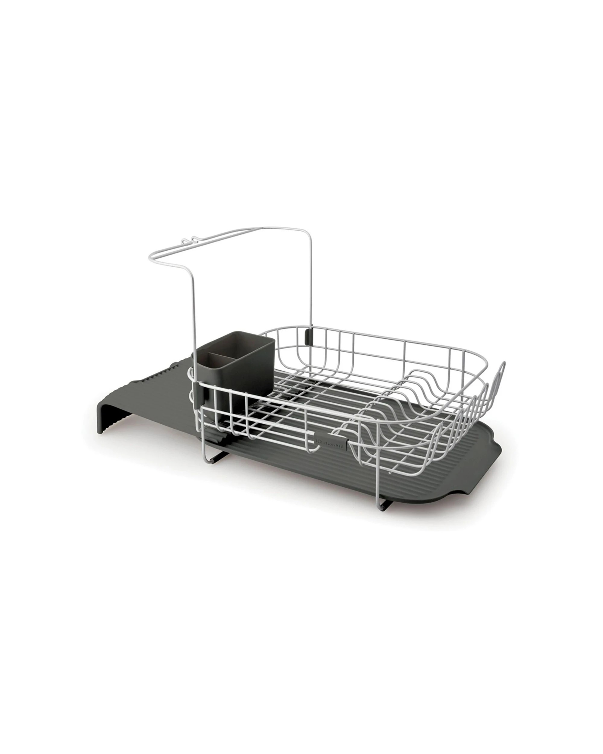 1 KitchenAid Stainless Steel Expandable Dish Rack - Grey, 1 of 1