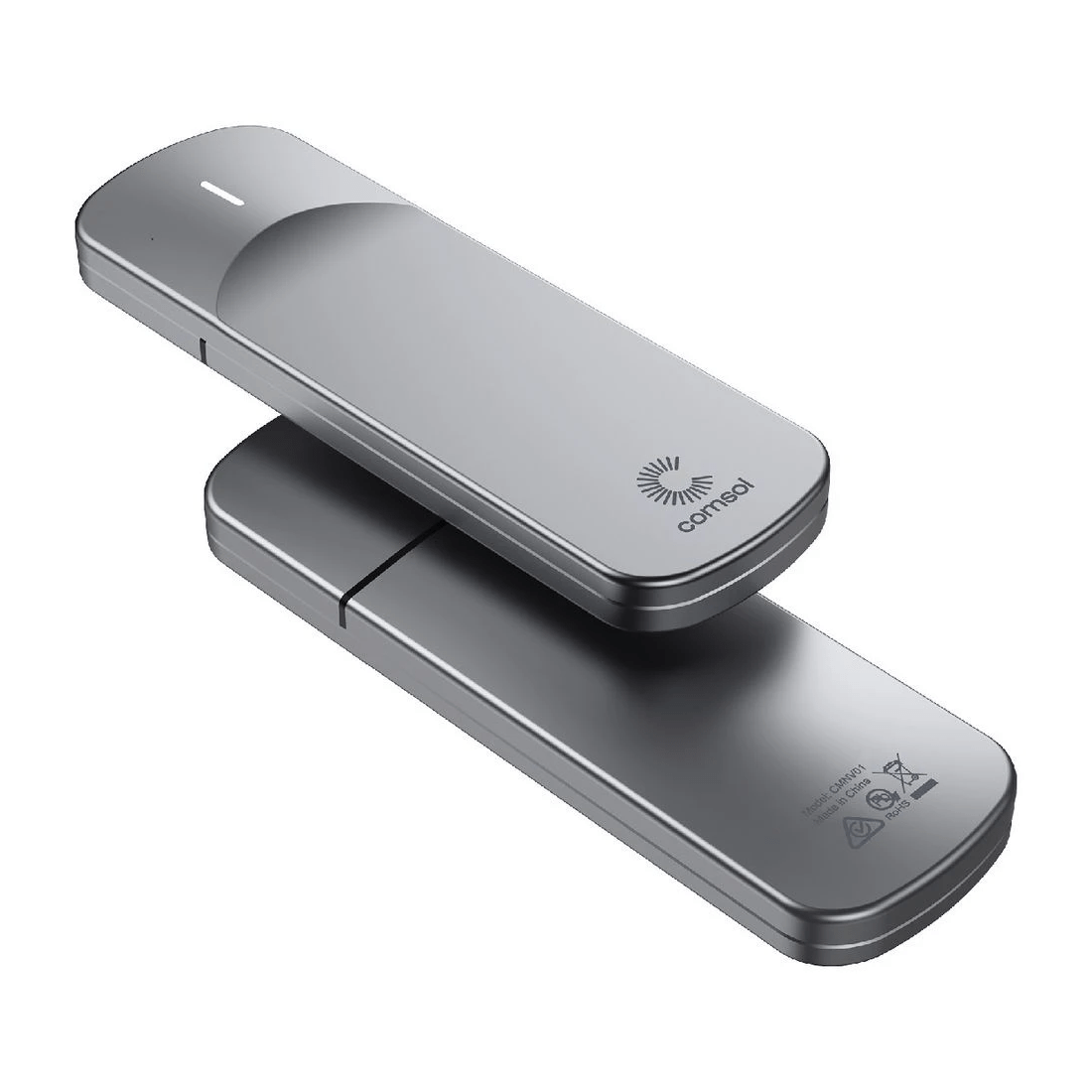 3 Comsol USB-C to M.2 NVME and SATA Enclosure 10Gbps, 3 of 4