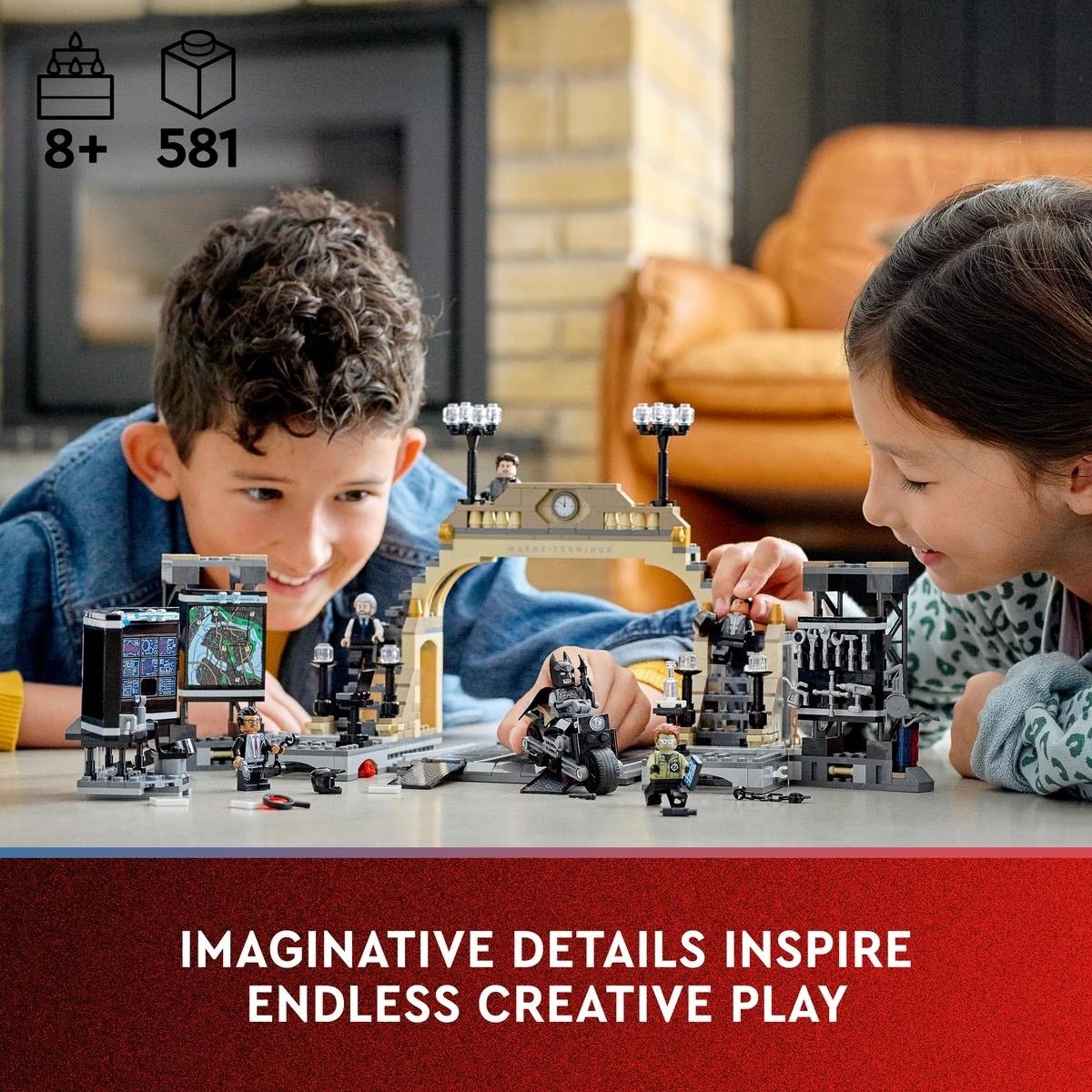 8 LEGO DC Comics Super Heroes Batcave: The Riddler Face-off 76183, 8 of 9