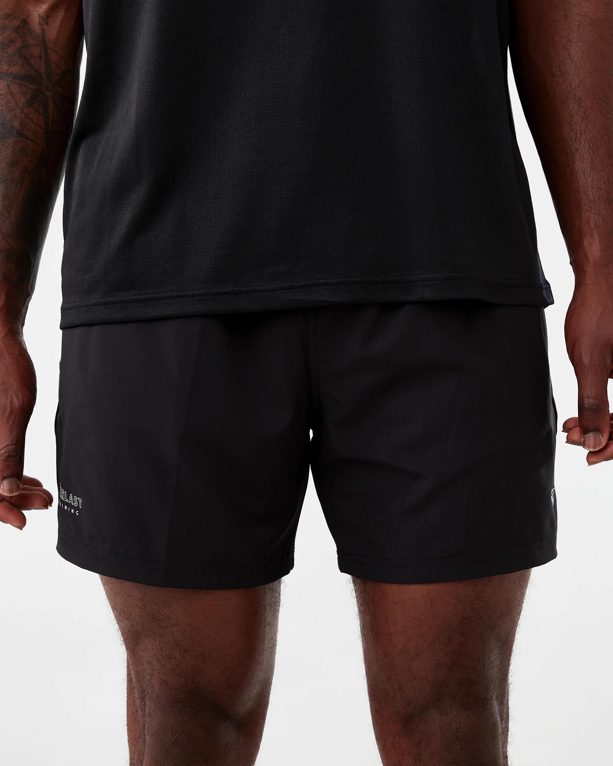 1 Everlast Mens 5in. Tech Gym Shorts Black, 1 of 10