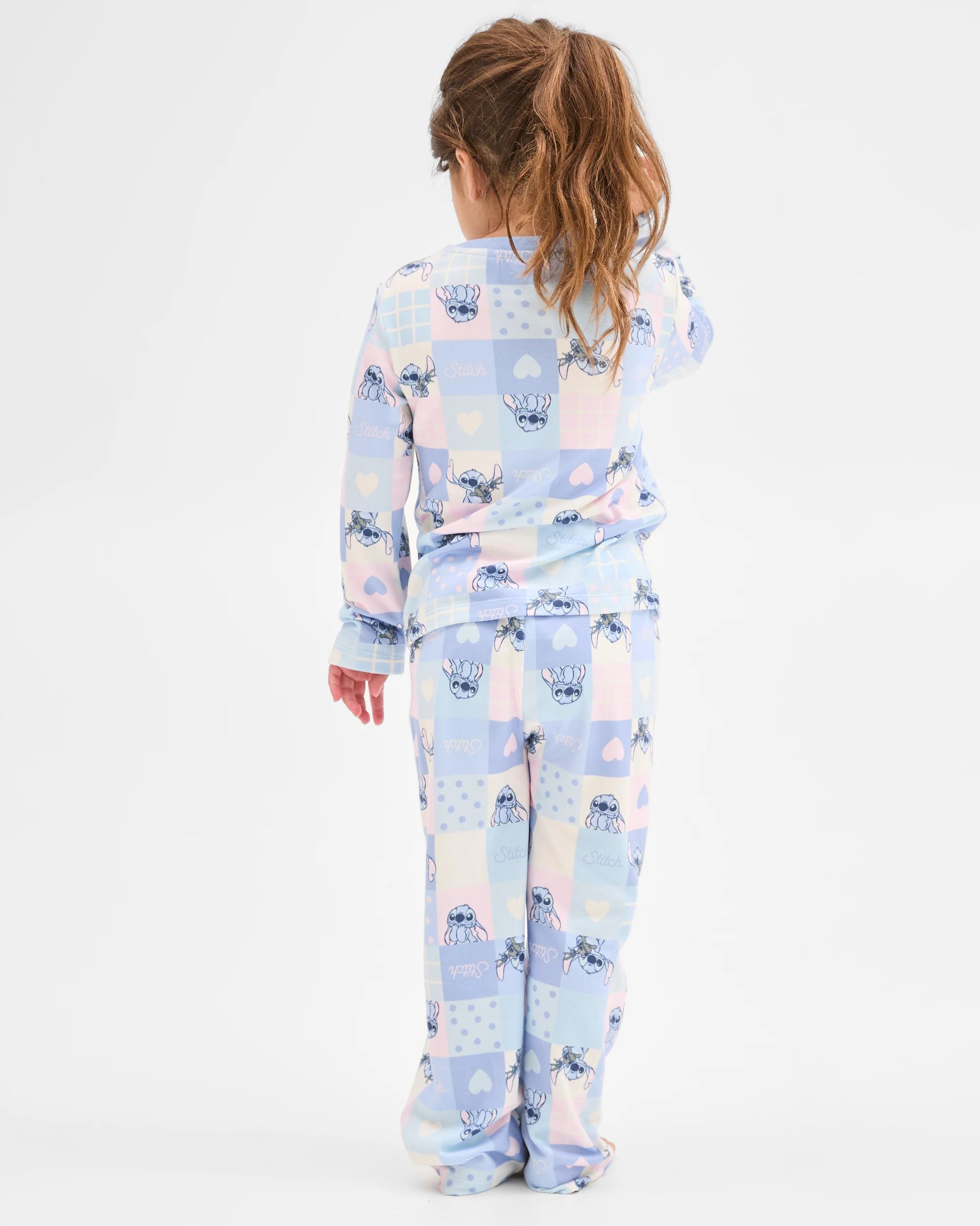 3 Disney Lilo & Stitch Gift Pack Younger Girls Hacci Knit Pyjama Set LILO & STITCH, 3 of 8