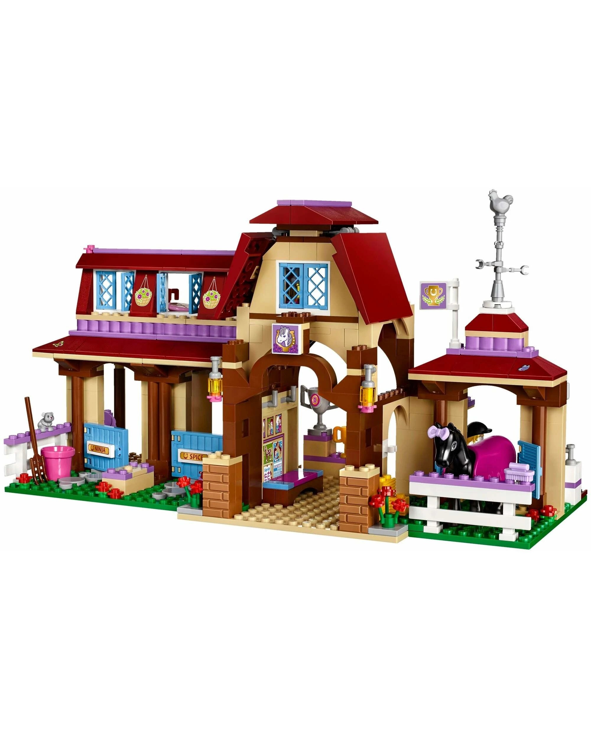 4 LEGO 41126 Heartlake Riding Club Horse Stable Playset, 4 of 5