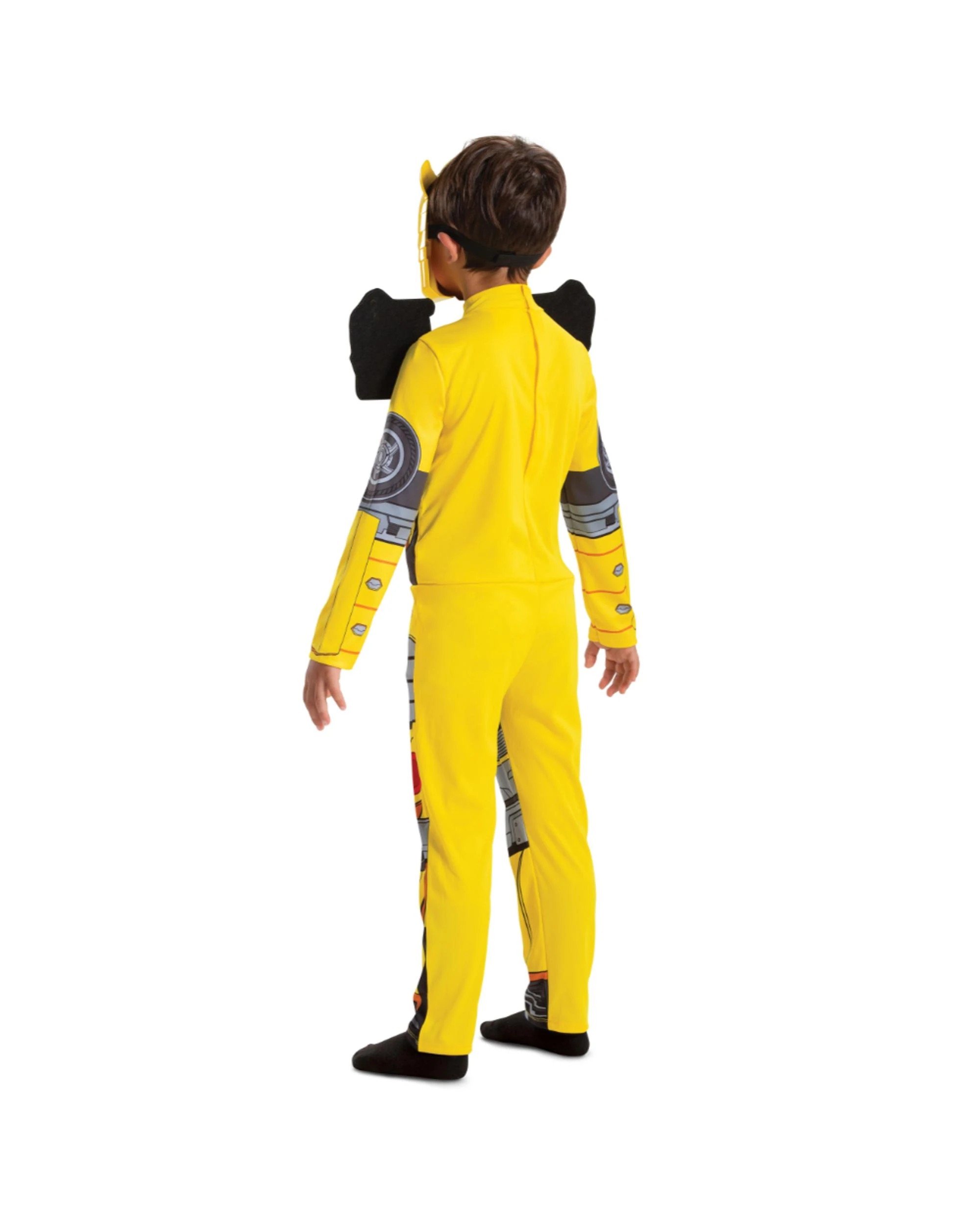 4 Transformers Bumblebee Fancy Dress Costume Medium 7-8, 4 of 4