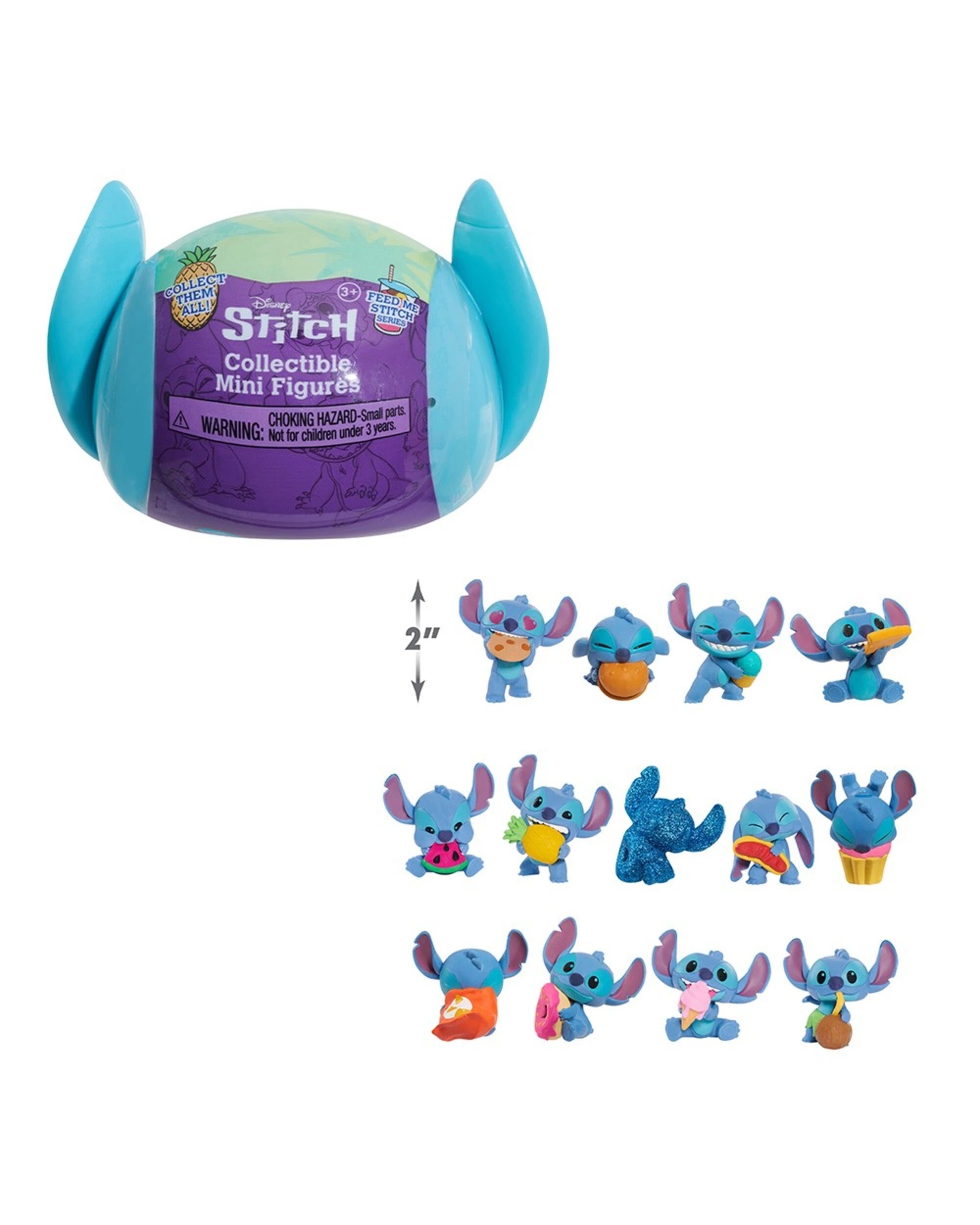 4 Disney - Lilo & Stitch - Collectible Mini Figures Blind Capsule (Single Capsule), 4 of 7