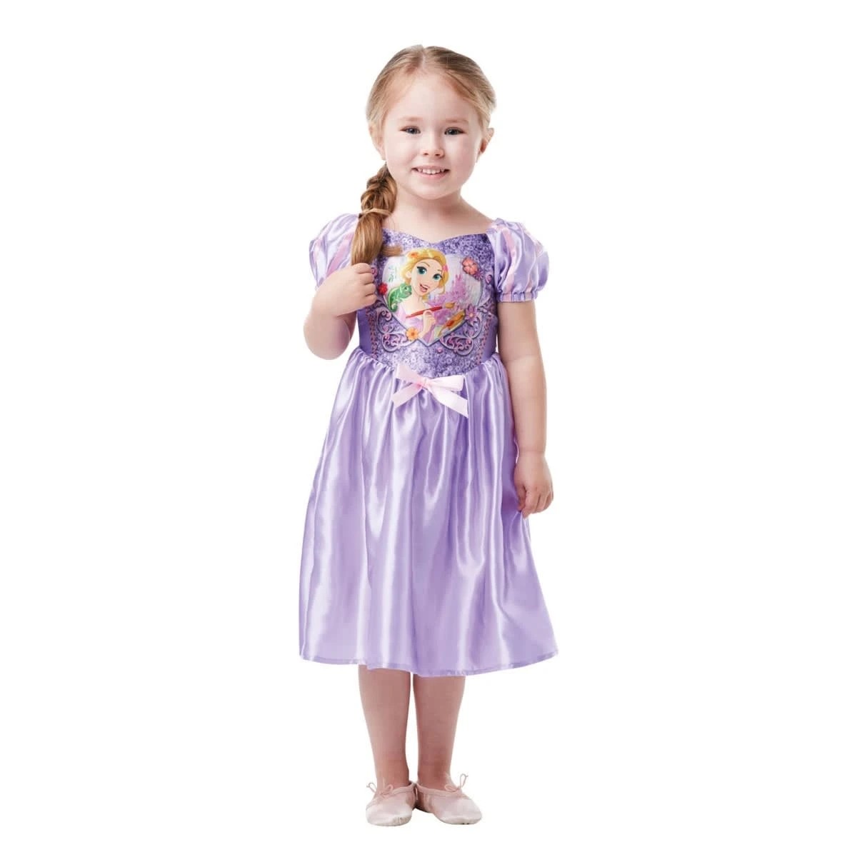 1 Rapunzel Costume - Ages 2-3, 1 of 4