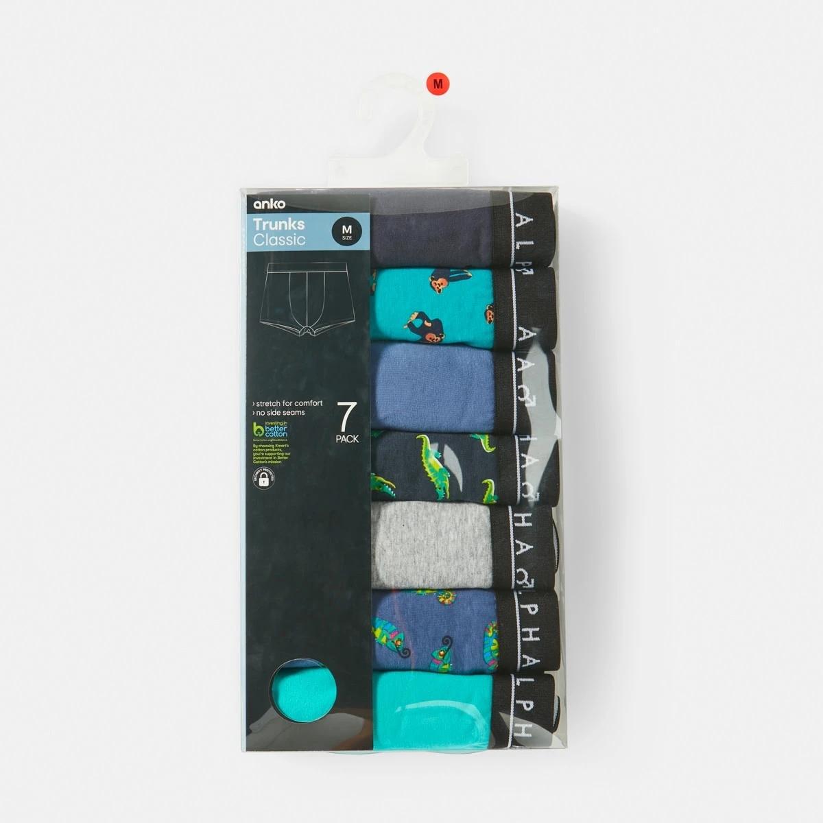 10 7 Pack Printed Trunks Jngle Trio, 10 of 10