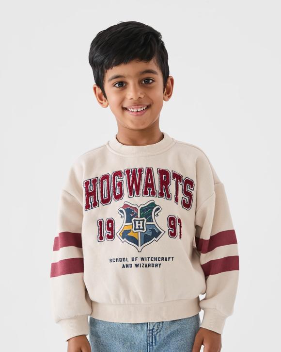 Harry Potter License Oversize Crew Neck Sweatshirt