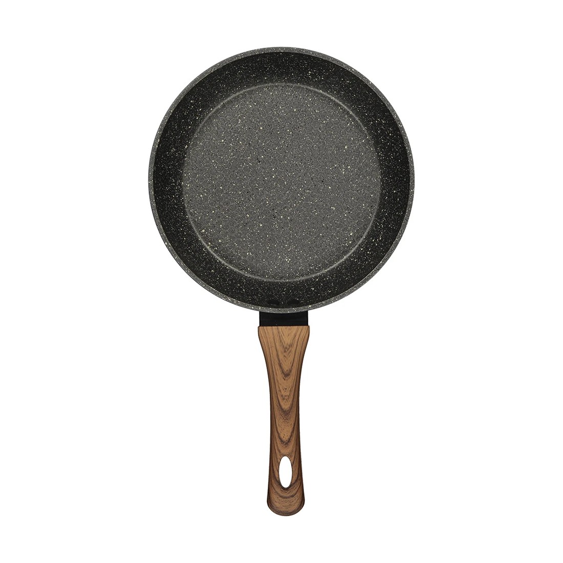 3 24cm Aluminium 4 Layer Non-Stick Frypan - Wood Look, 3 of 4