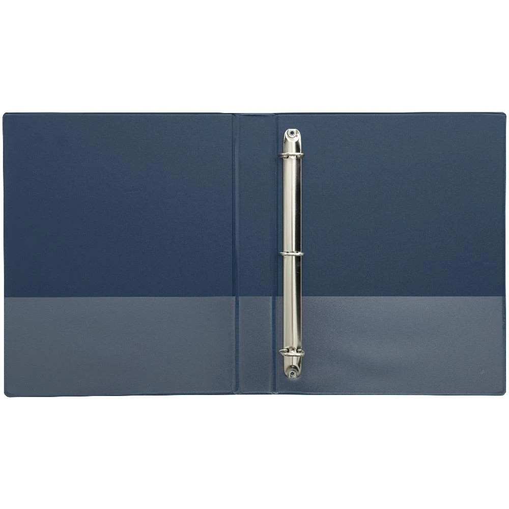 4 J.Burrows Insert Binder A4 3 D-Ring 25mm Blue, 4 of 6