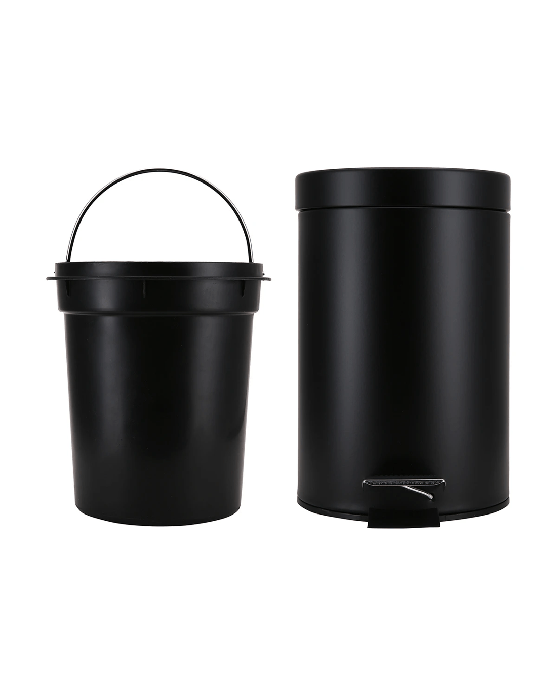 3 3L Rubbish Bin - Black, 3 of 4
