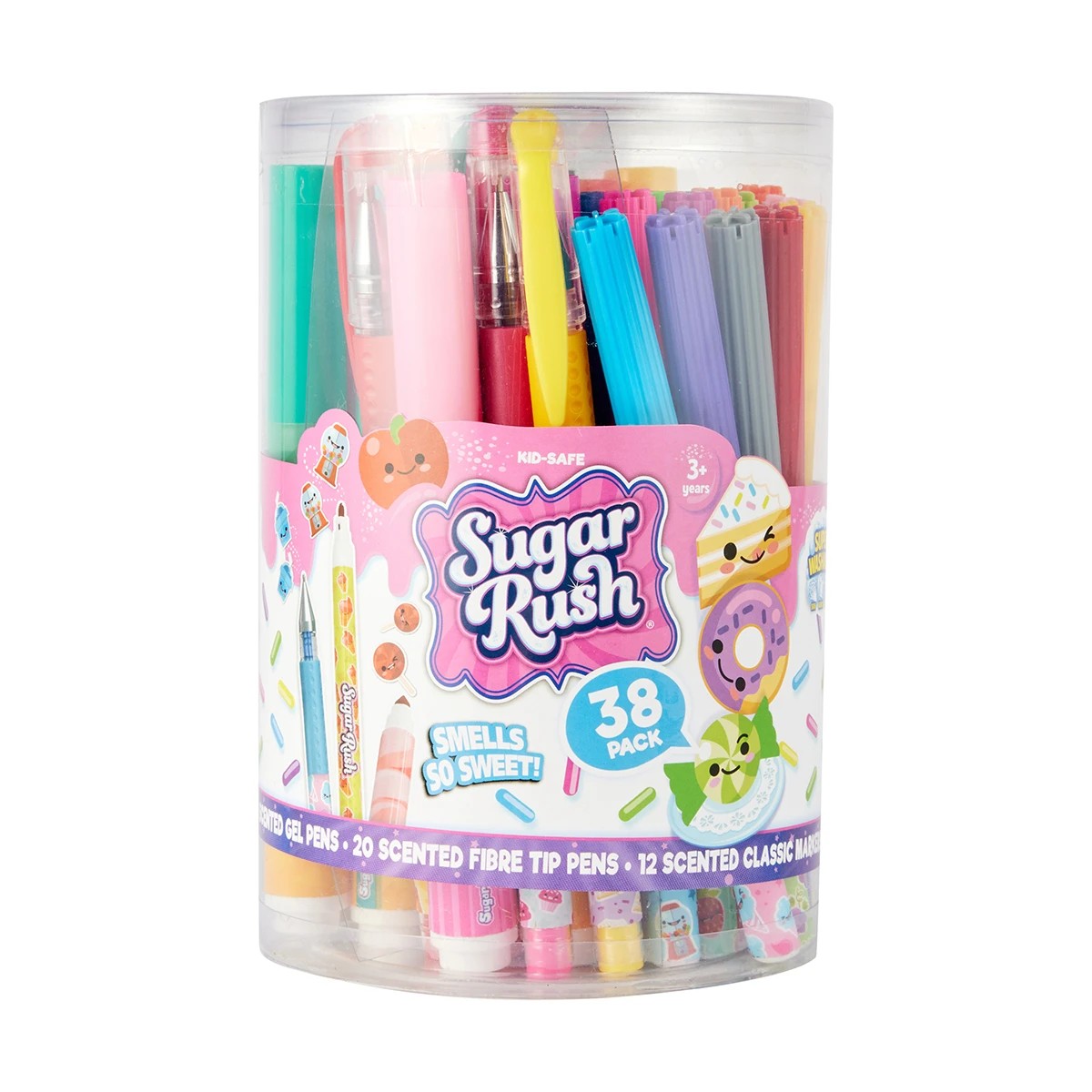 1 38 Pack Sugar Rush Stationery Set, 1 of 8