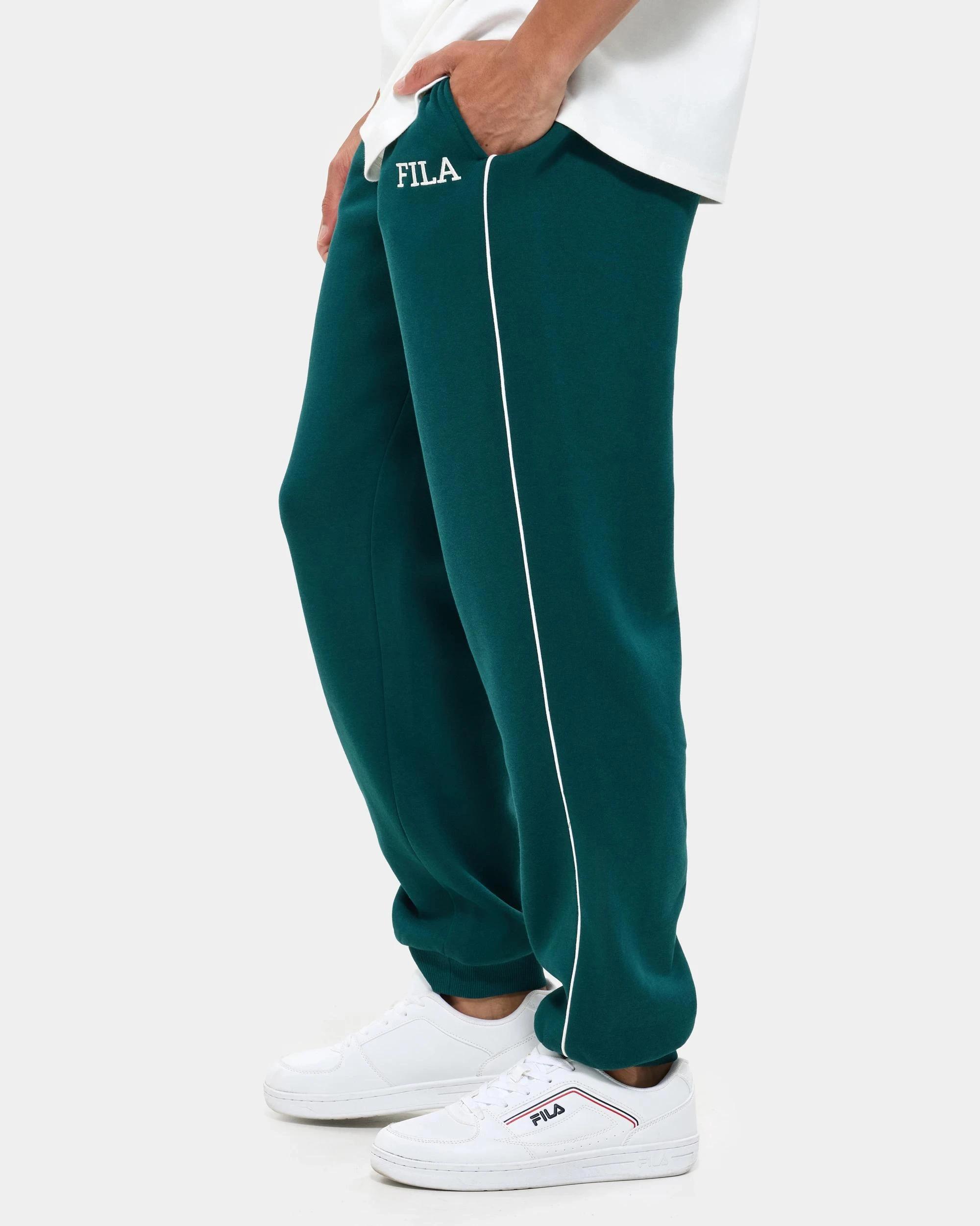 3 Fila Heavyweight Trackpants GREEN, 3 of 7
