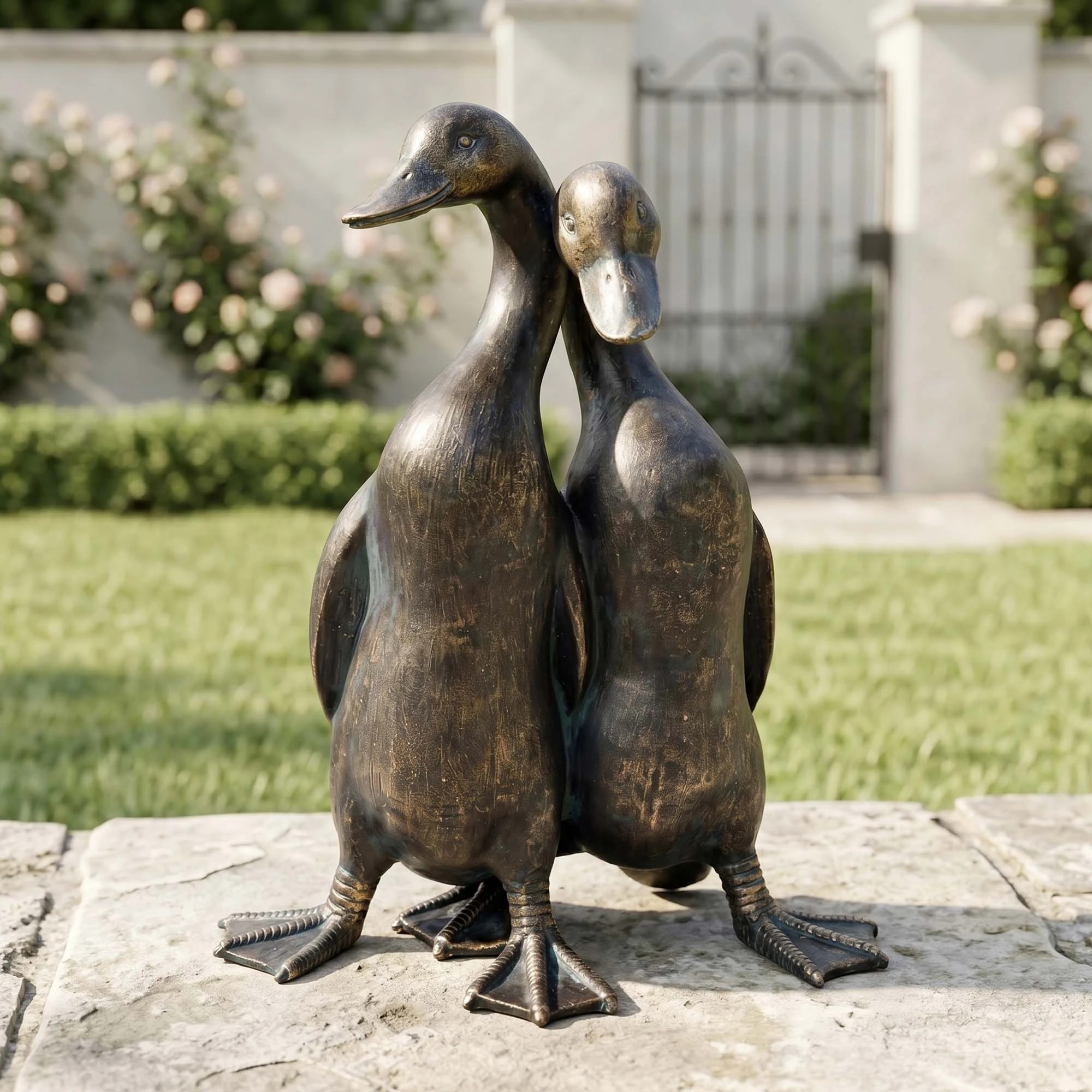 8 Levede Duck Garden Ornament Resin Garden Statue Home Craft Sculpture Decor Gift, 8 of 8