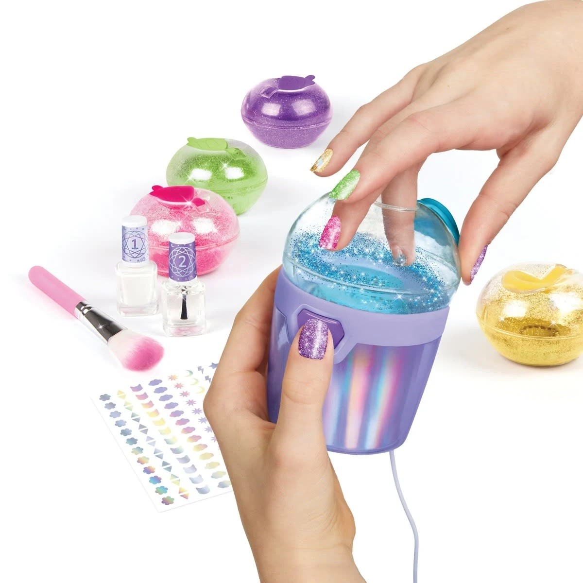 3 11 Piece Make It Real Party Nails: Glitter Nail Studio Kit, 3 of 8
