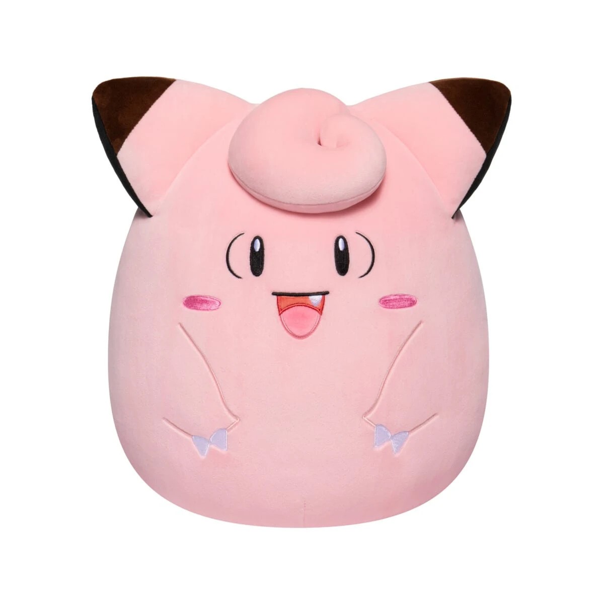 2 25cm Pokemon Squishmallows Clefairy Plush Toy, 2 of 4
