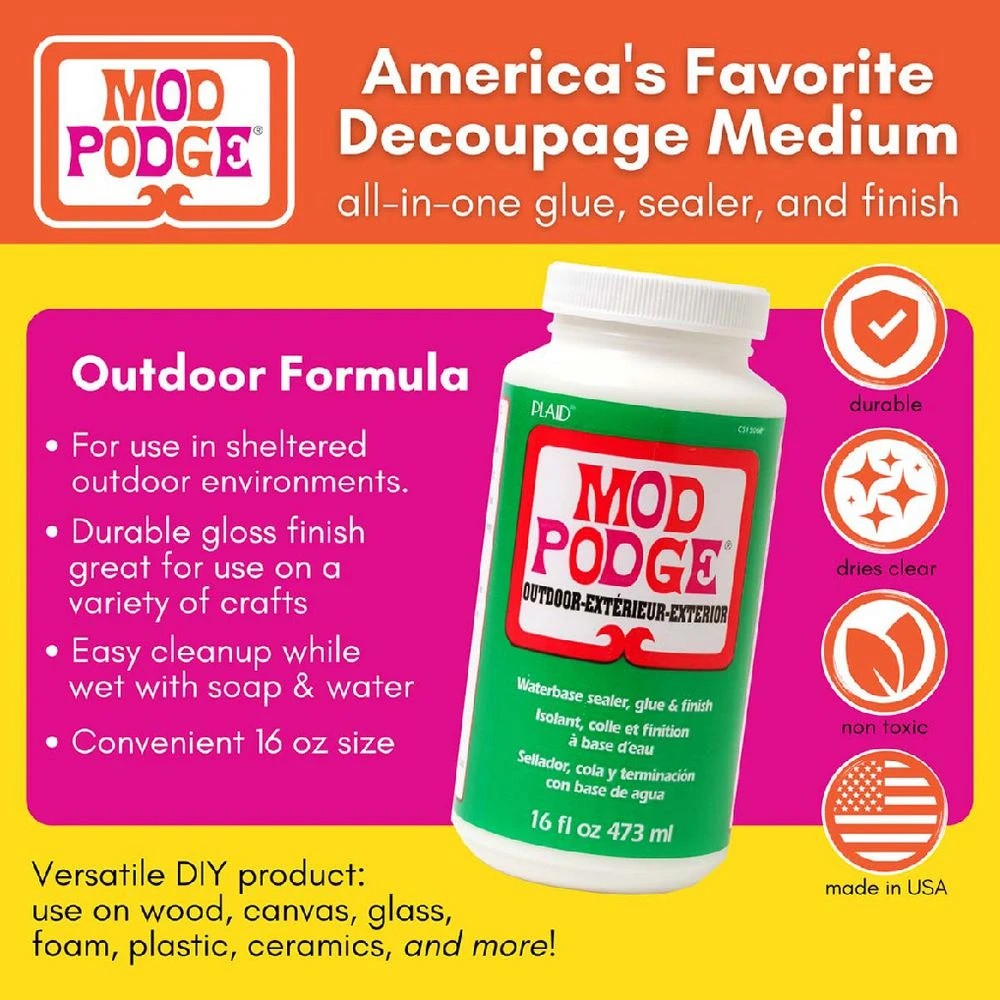 8 Mod Podge Outdoor Sealer 236mL, 8 of 8