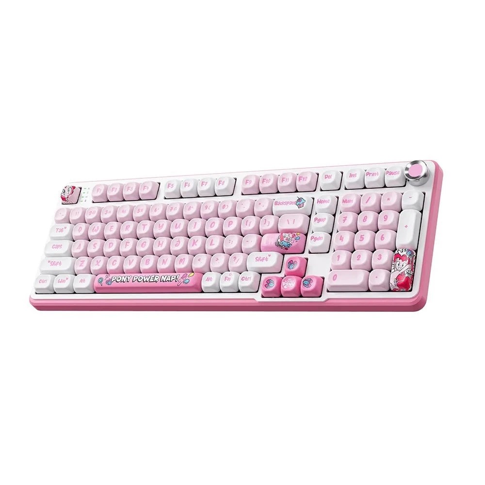 1 My Little Pony Series Mechanical Keyboard MLP-GK01 - Pink, 1 of 1