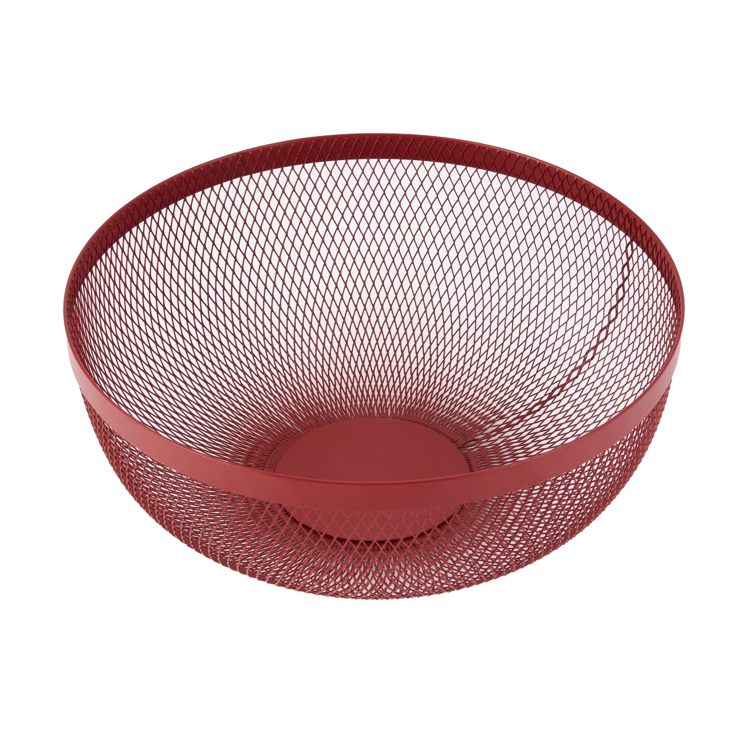 1 Mesh Fruit Bowl - Red, 1 of 5