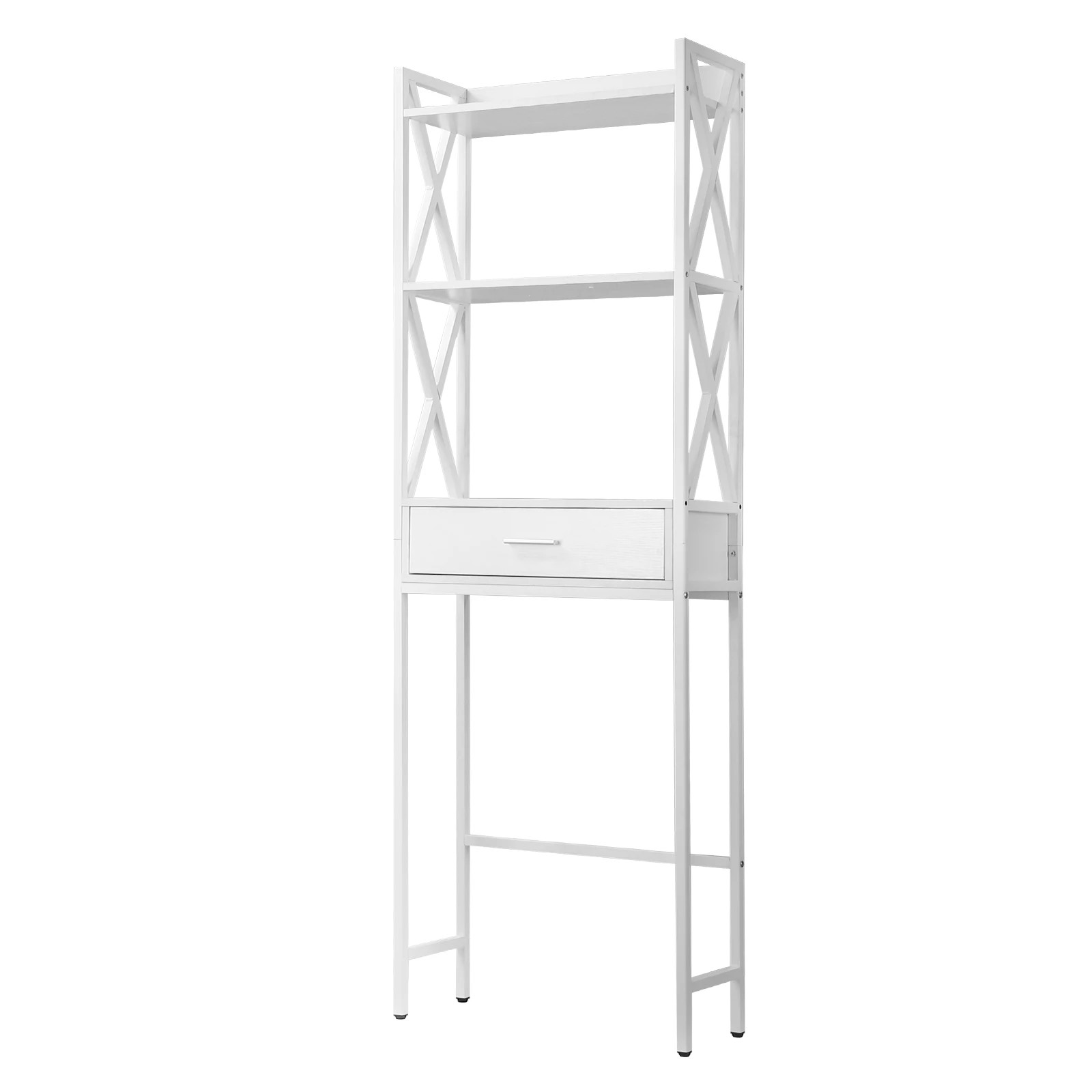 3 LUXSUITE Toilet Storage Shelf Freestanding Bathroom Holder, 3 of 9