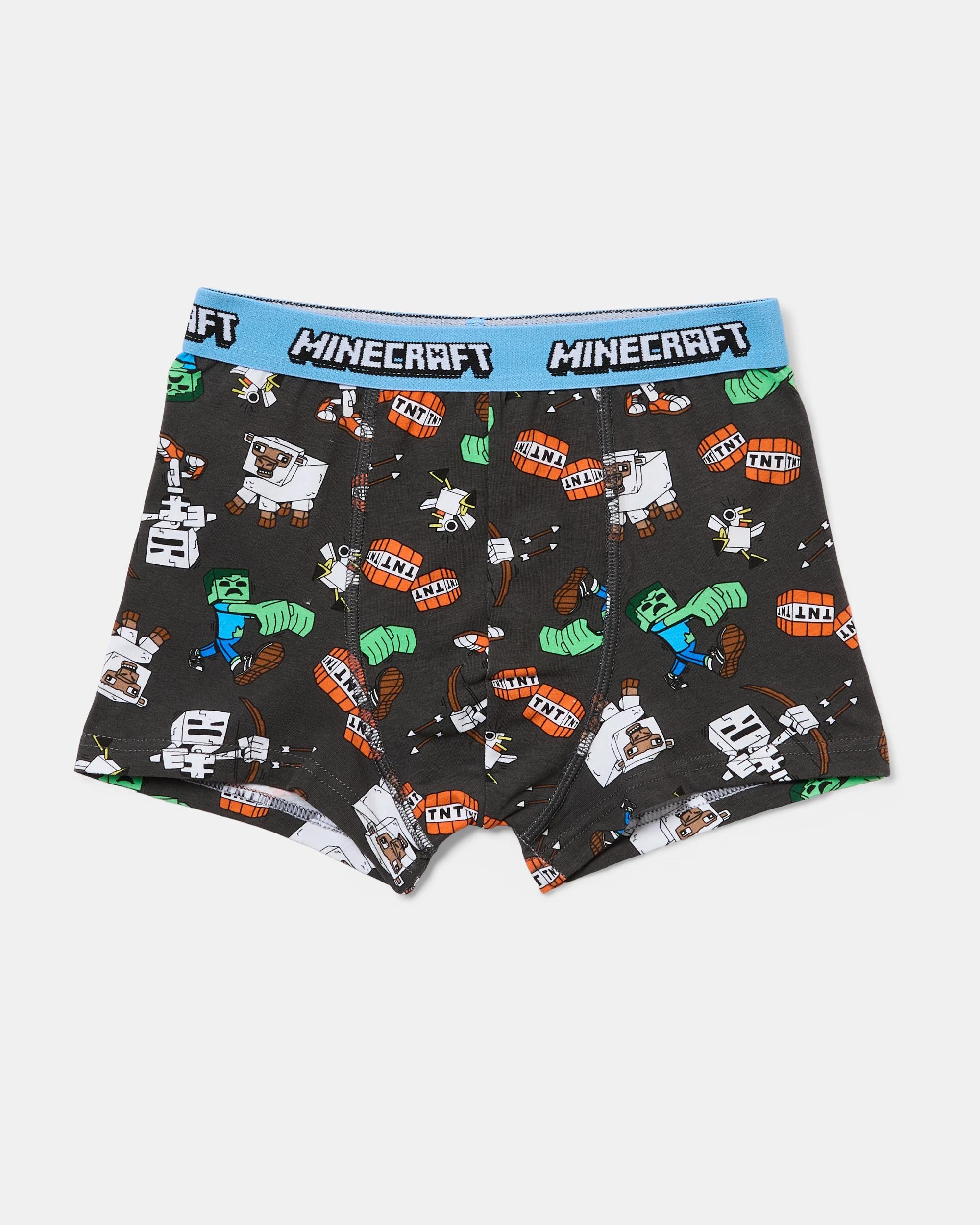 5 3 Pack Minecraft License Trunks Minecraft, 5 of 6