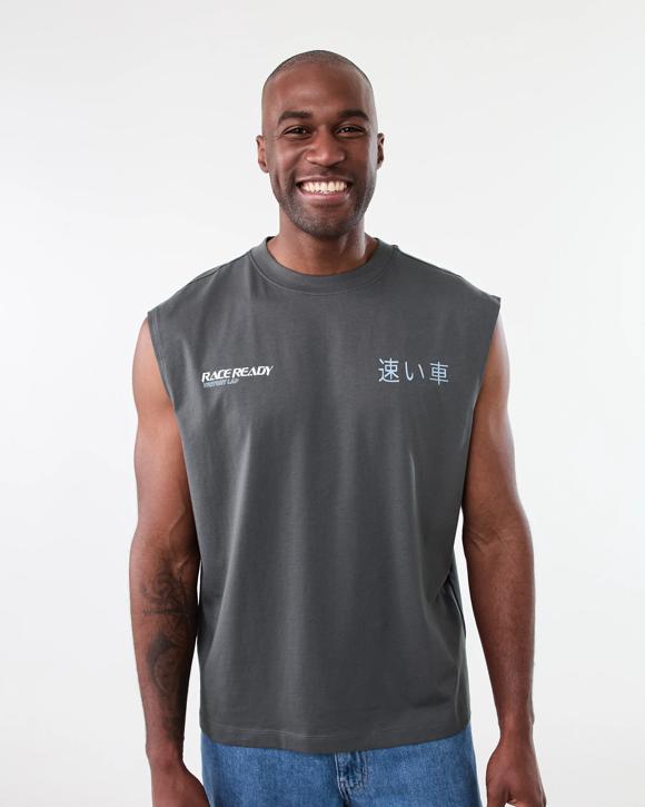 Oversized Print Muscle