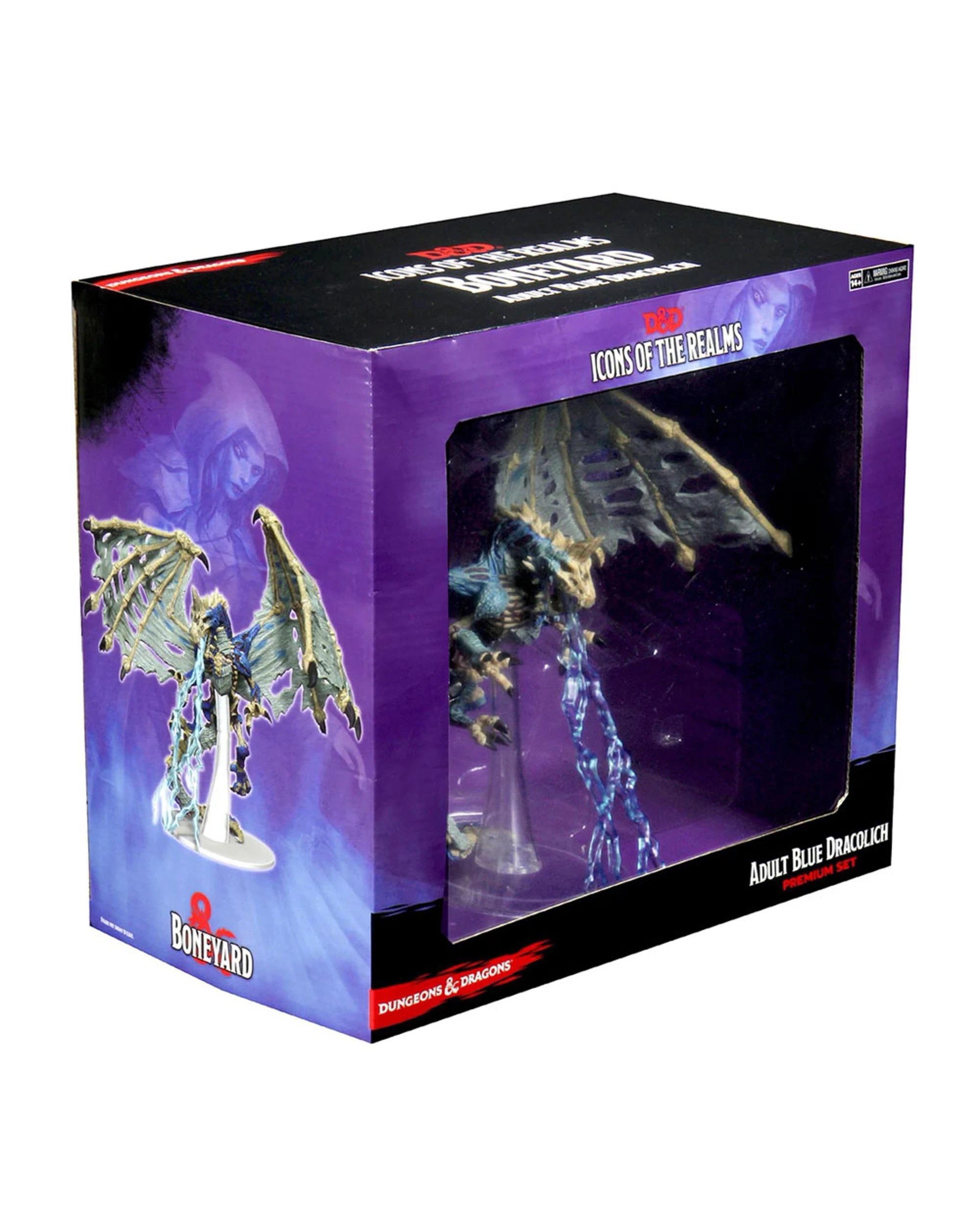 1 Dungeons and Dragons Icons of the Realms Boneyard Blue Dracolich Premium Set, 1 of 1