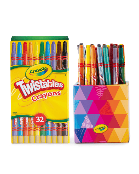 32 Pack Crayola Twistables Crayons Share Pack Set
 - Multi