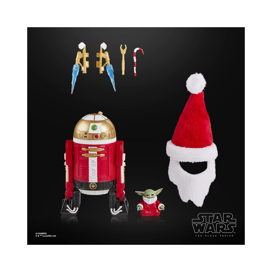 9 Hasbro Star Wars The Black Series Astromech Droid Holiday Edition Action Figure, 9 of 10