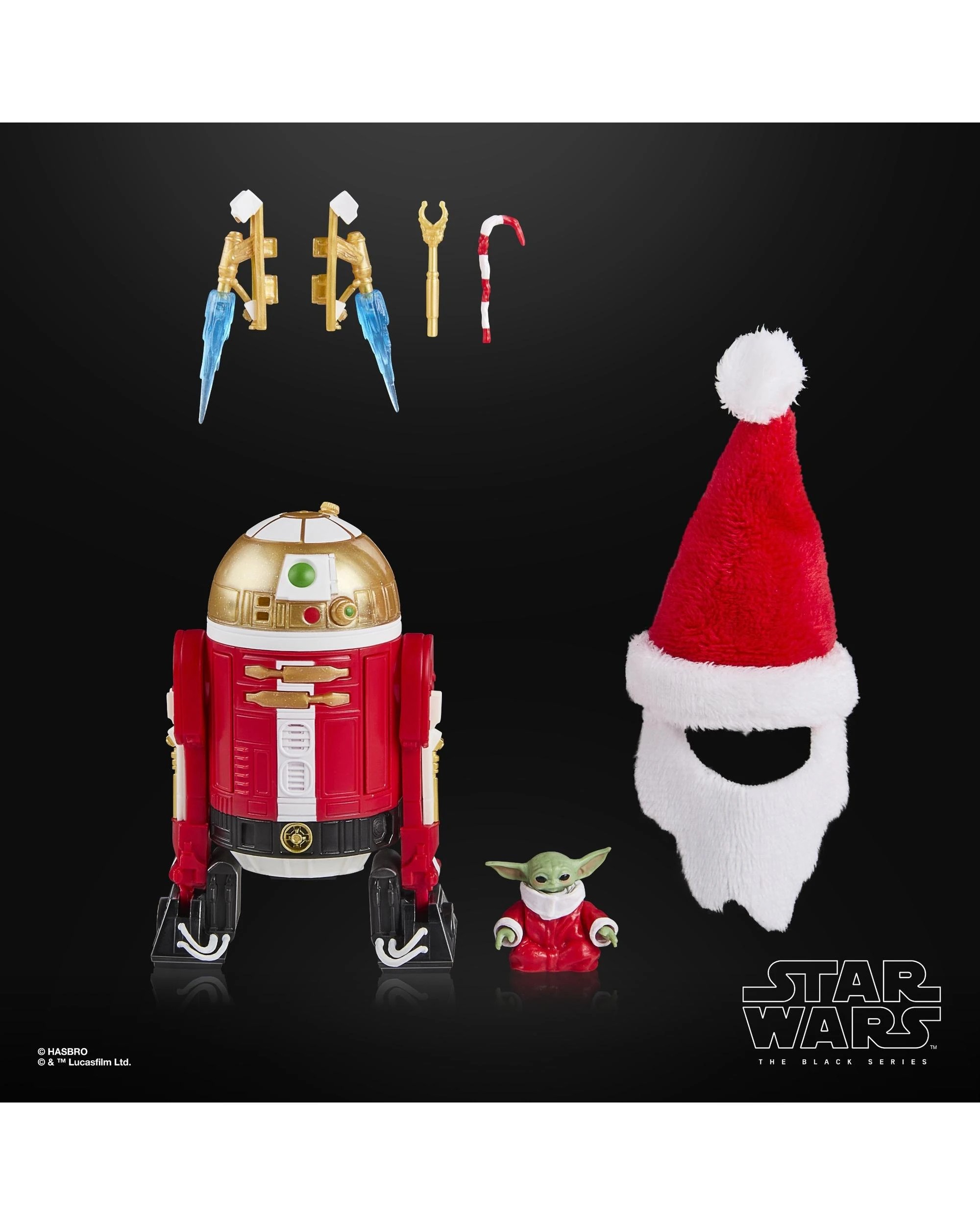 9 Hasbro Star Wars The Black Series Astromech Droid Holiday Edition Action Figure, 9 of 10