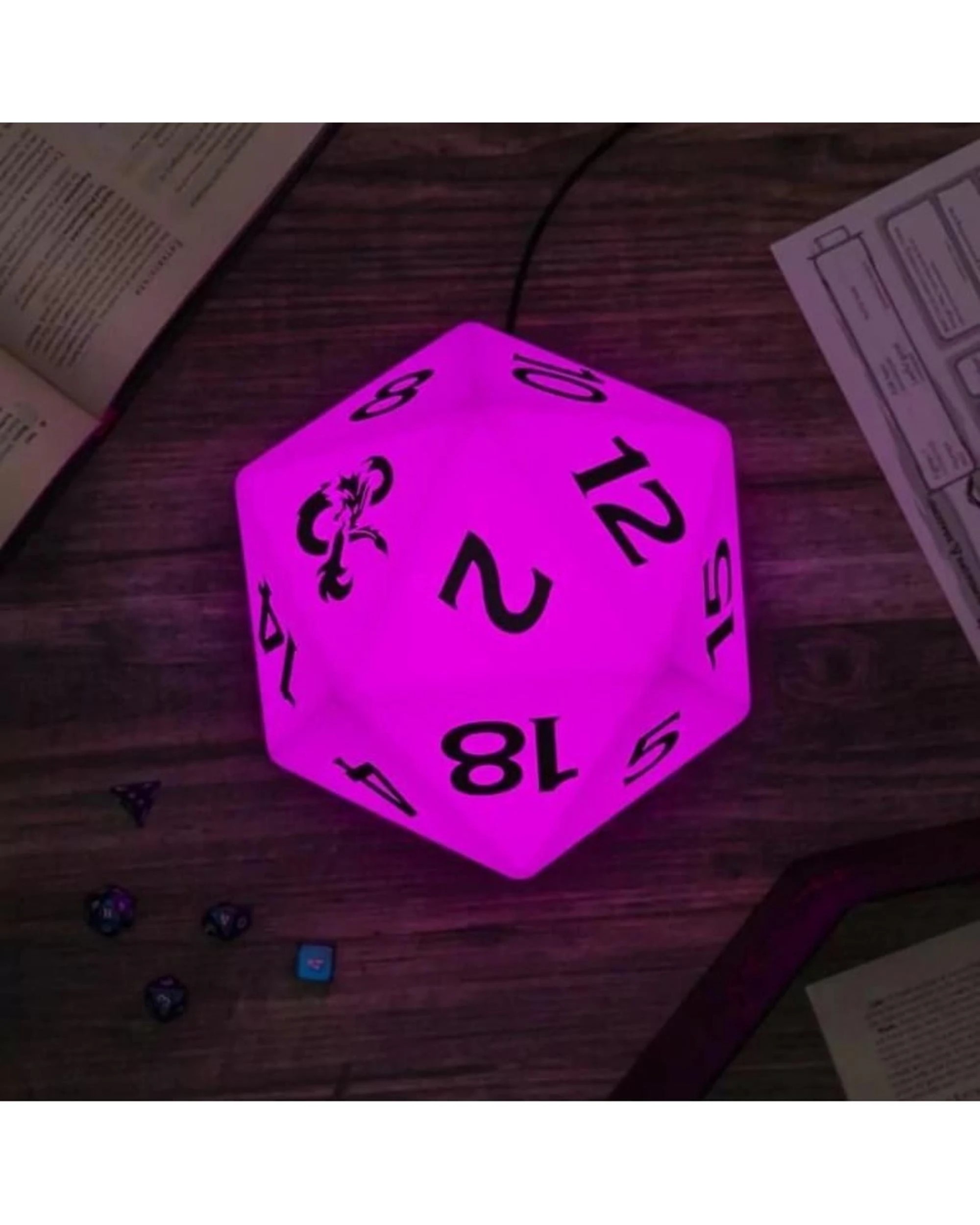 5 Paladone Dungeons and Dragons D20 Light, 5 of 8