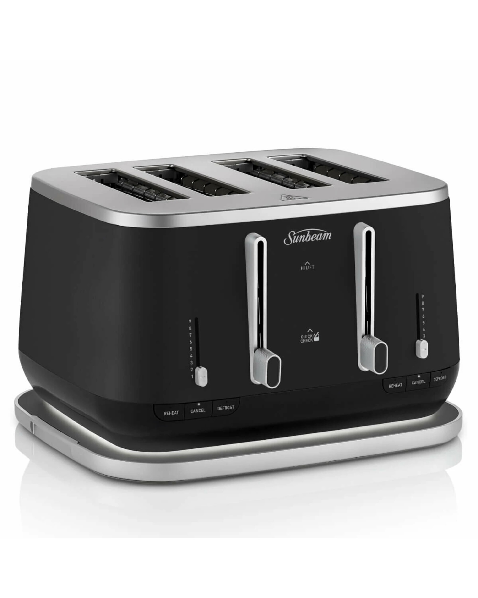2 Sunbeam Kyoto City Collection 4 Slice Toaster Black, 2 of 5