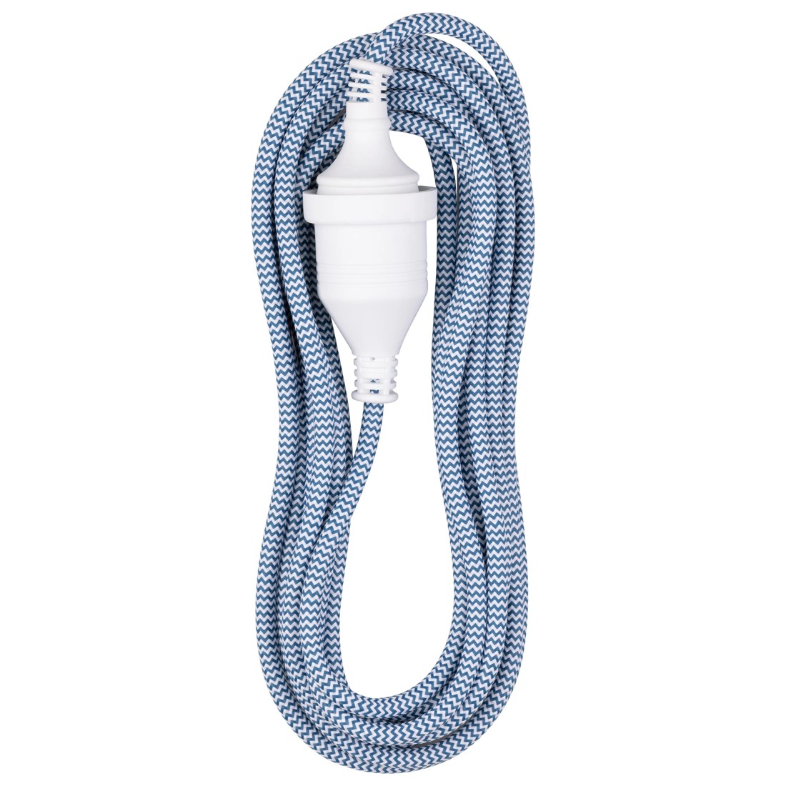 2 5m Arlec Braided Sheath Extension Lead - Blue, 2 of 4