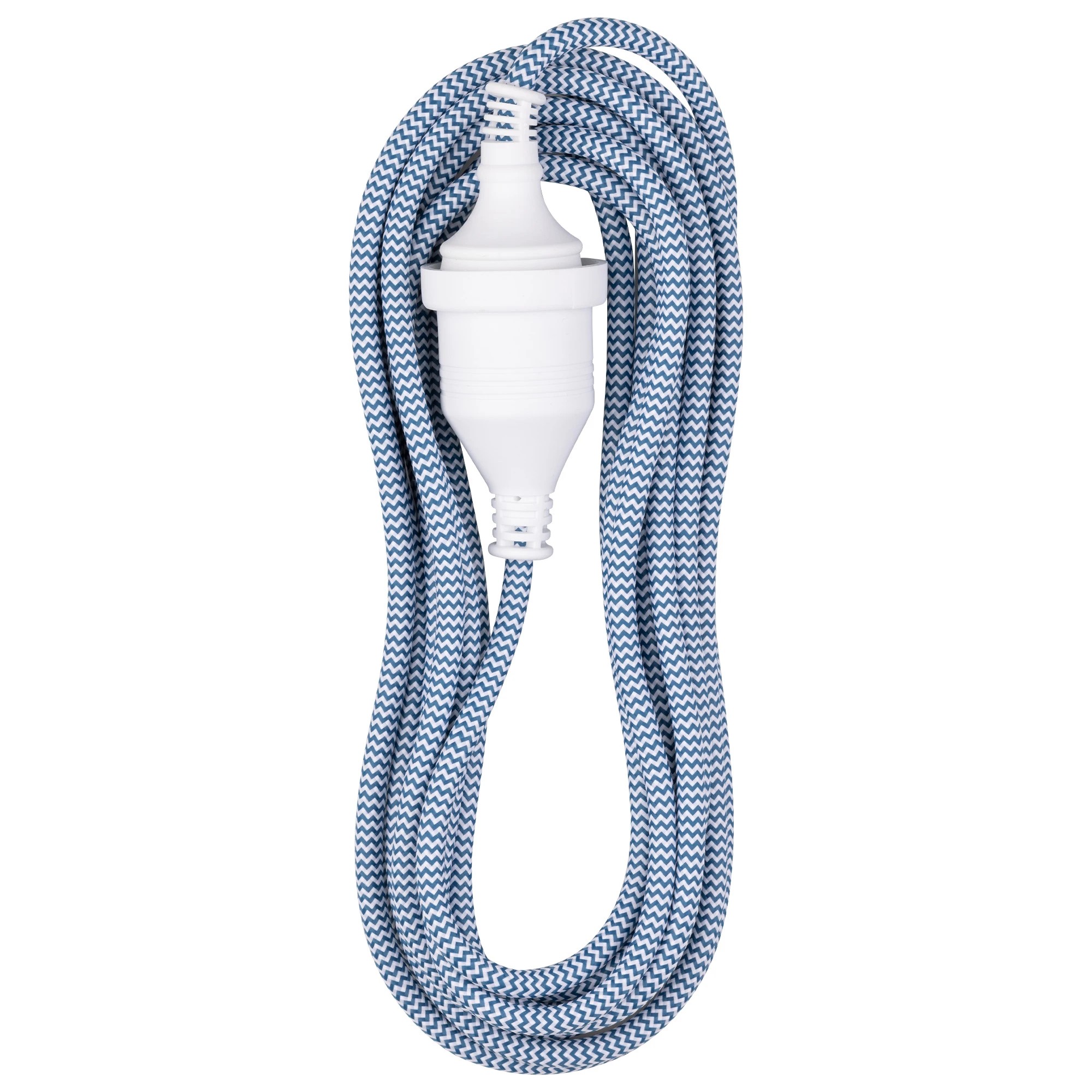 2 5m Arlec Braided Sheath Extension Lead - Blue, 2 of 4