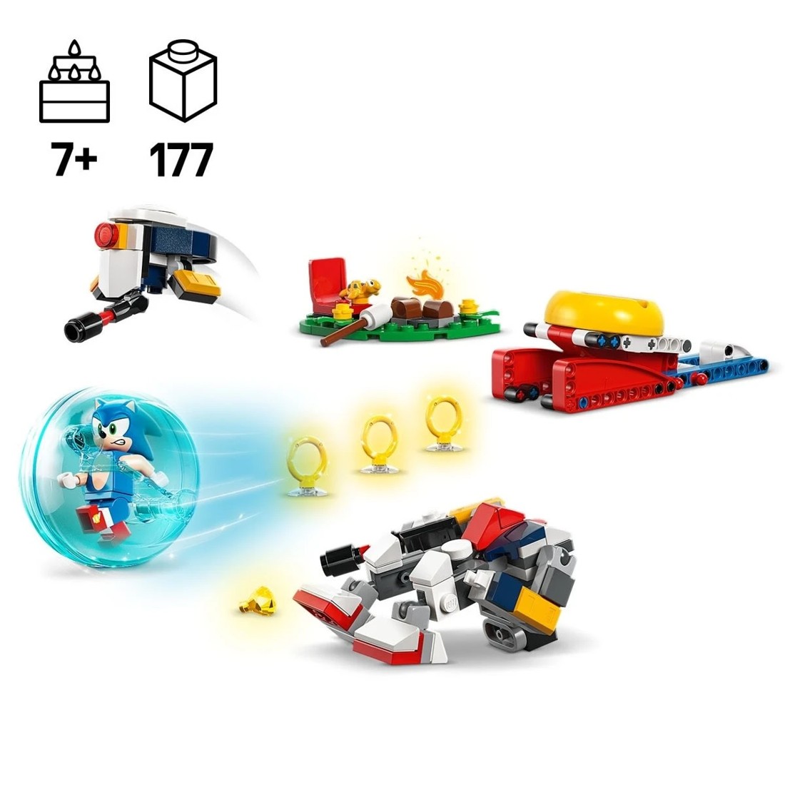 4 LEGO Sonic the Hedgehog: Sonic’s Campfire Clash 77001, 4 of 10